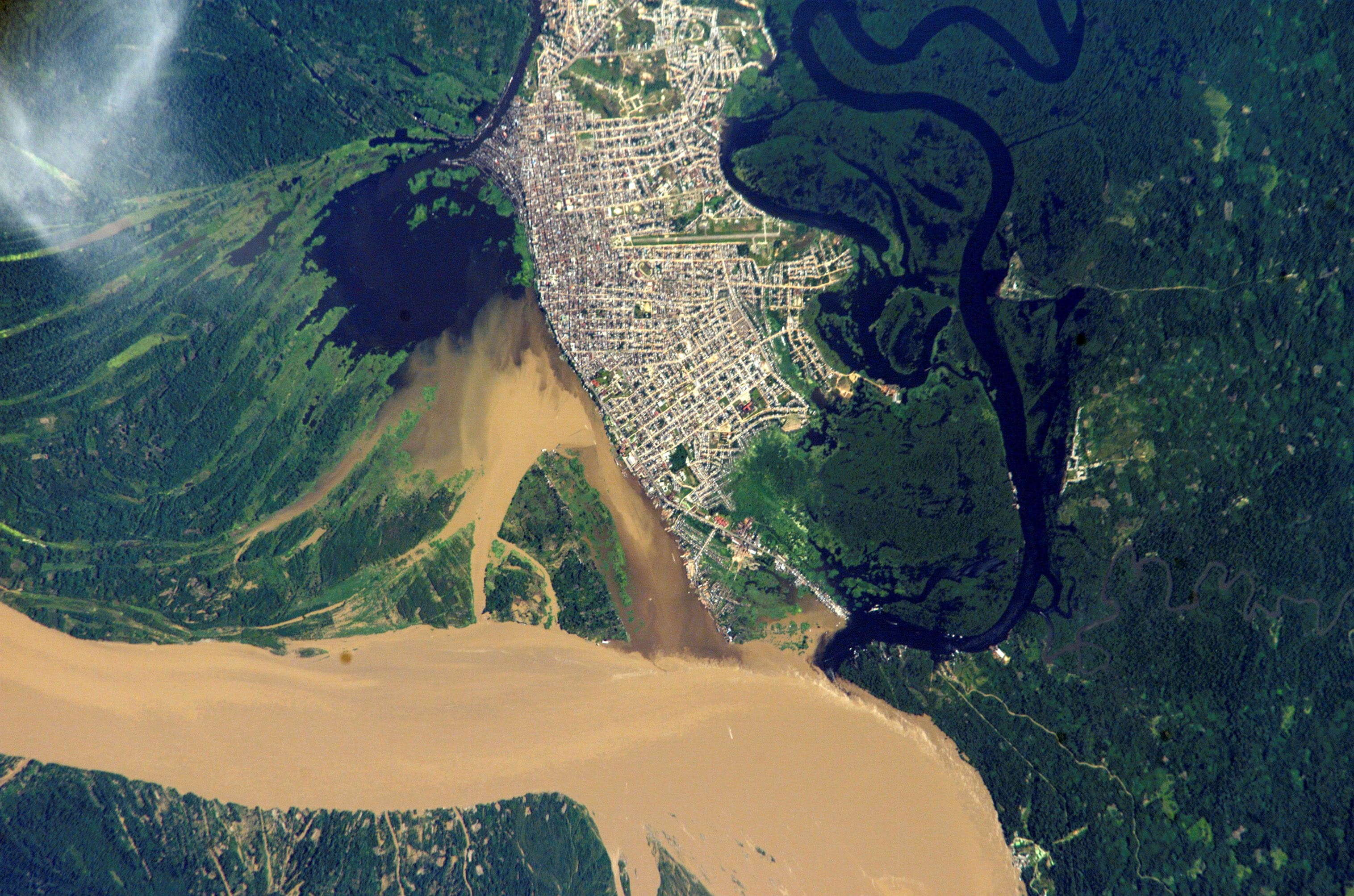 day, Amazon Rain Forest, landscape, river, nature, photos, Satellite Image, outdoors, within, public domain, rain, water, environment, plantation, agriculture, HD Wallpaper