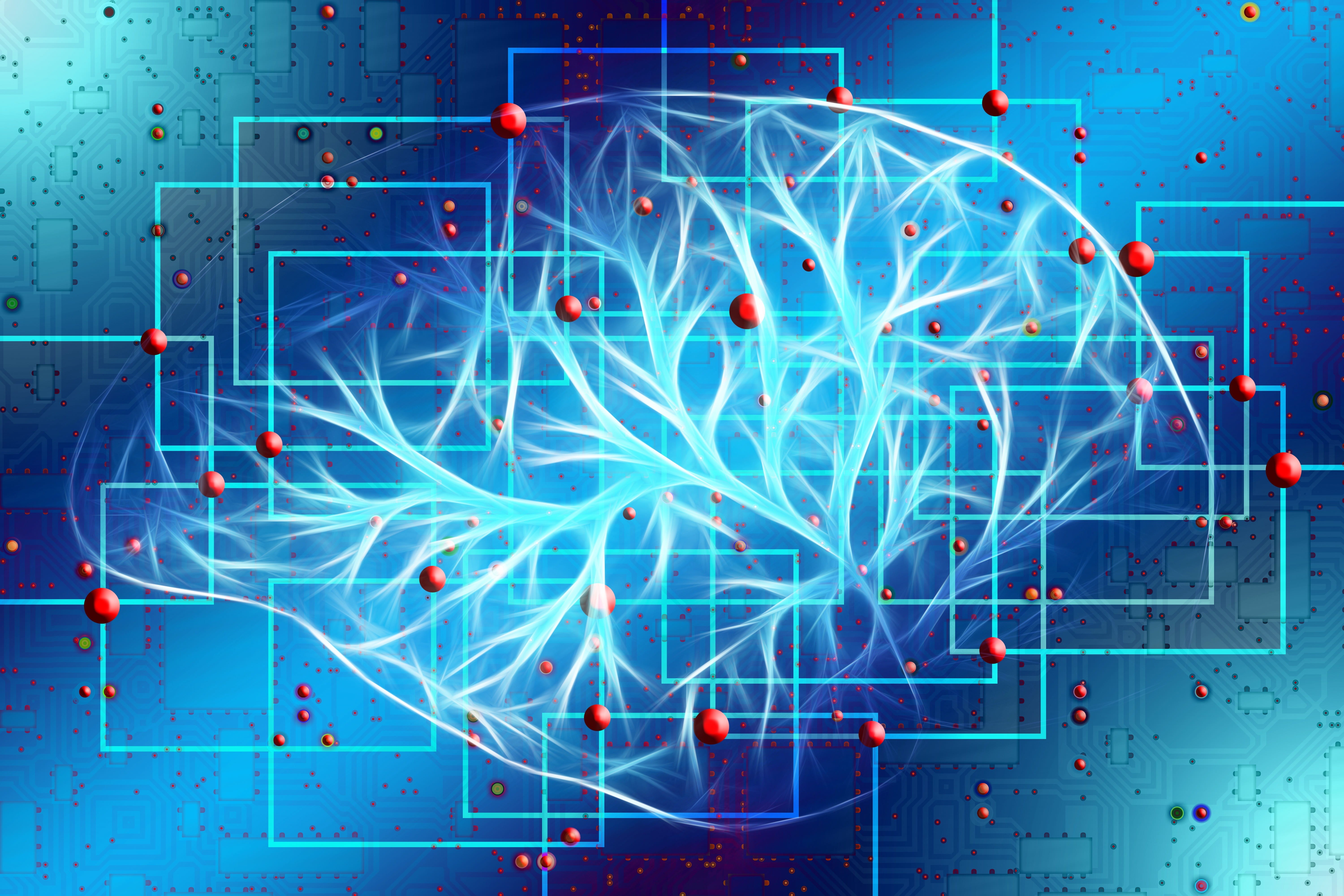 planning, studio shot, network, calculator, person, server, man, digital, data, illustration, intelligent, red, microprocessor, computer network, complexity, HD Wallpaper