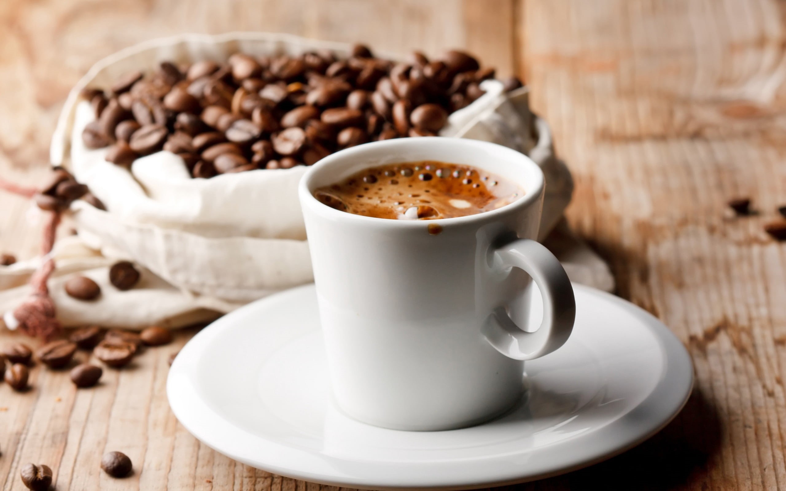 refreshment, saucer, mocha, cappuccino, food And Drink, scented, seed, close-up, mug, frothy Drink, coffee - Drink, foam, cafe, wood - Material, ceramic, HD Wallpaper