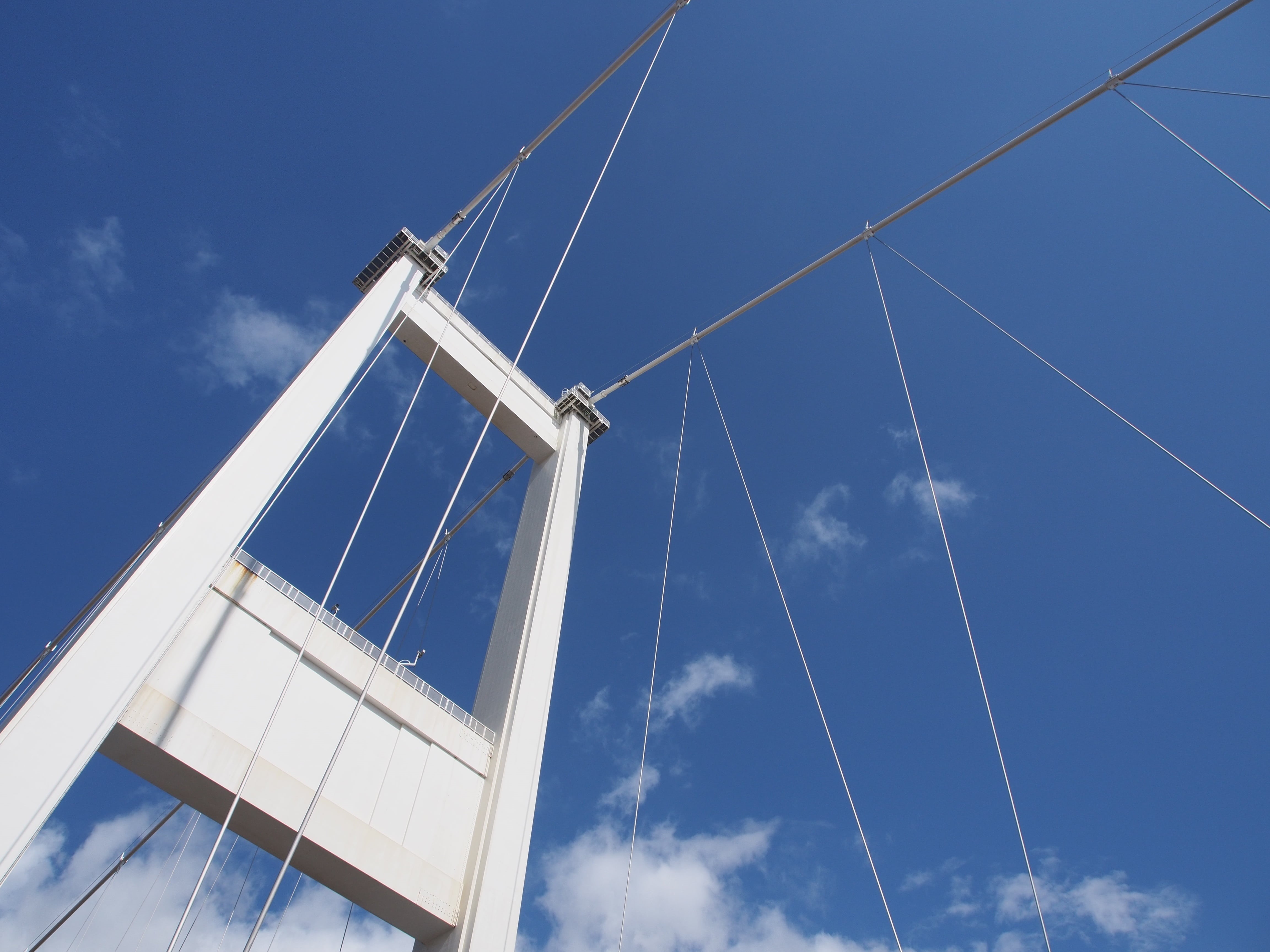 outdoors, transport, low angle view, renewable energy, built structure, stayed, river wye, technology, fuel and power generation, architecture, vapor trail, HD Wallpaper