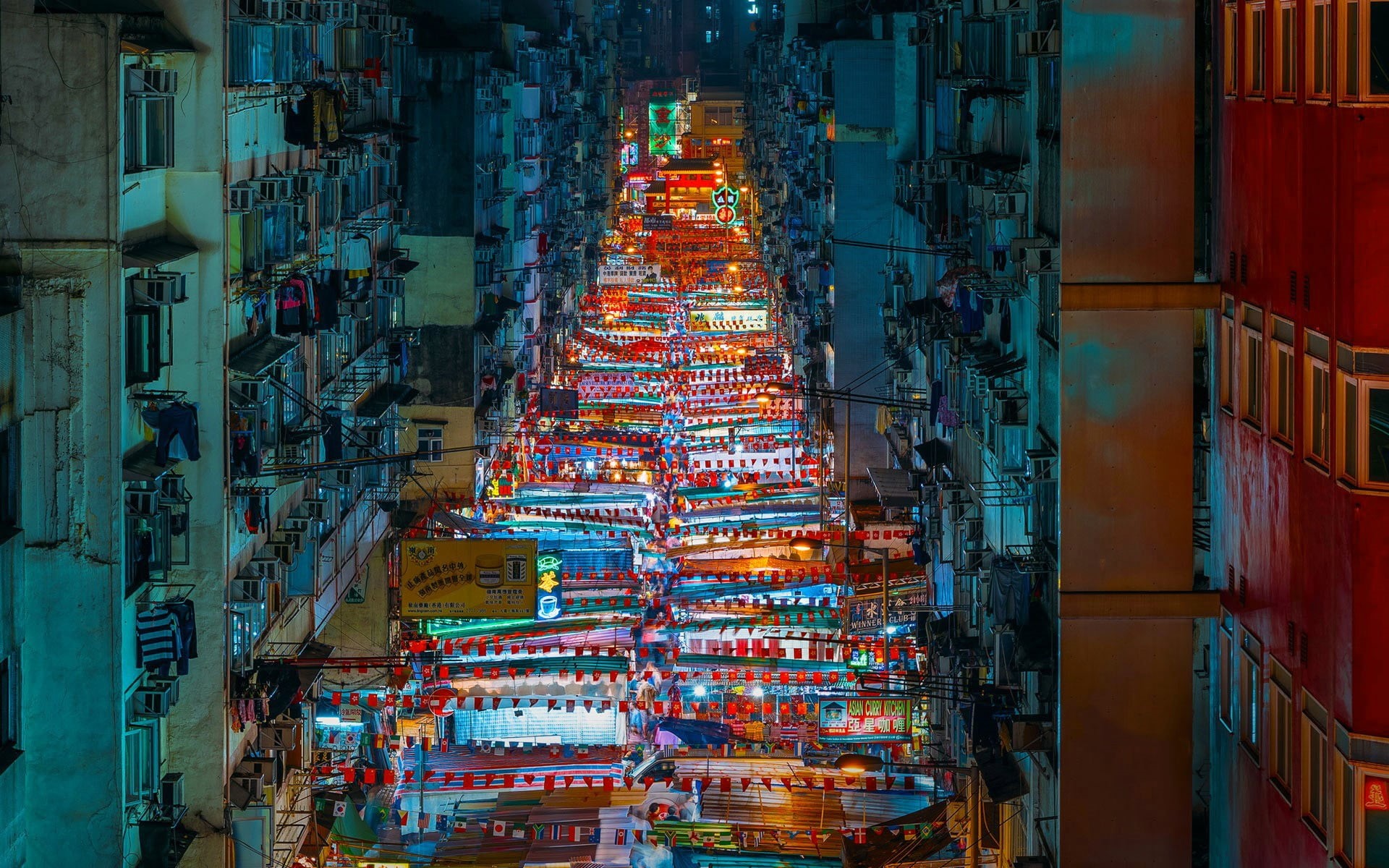 street, night, communication, built structure, residential district, lighting equipment, city, architecture, multi colored, cityscape, outdoors, travel destinations, HD Wallpaper