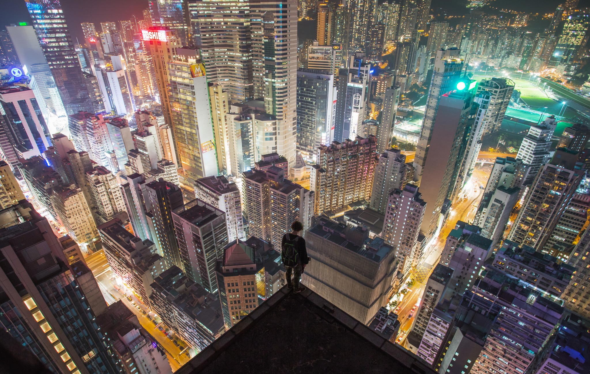1080P, Hong Kong, rooftopping, photography, HD Wallpaper