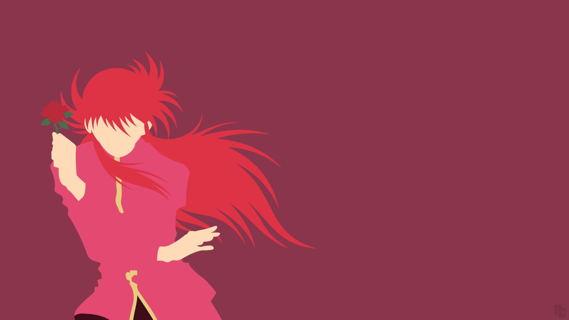 1080P, Yu Yu Hakusho, Kurama (Yu Yu Hakusho), Anime, HD Wallpaper