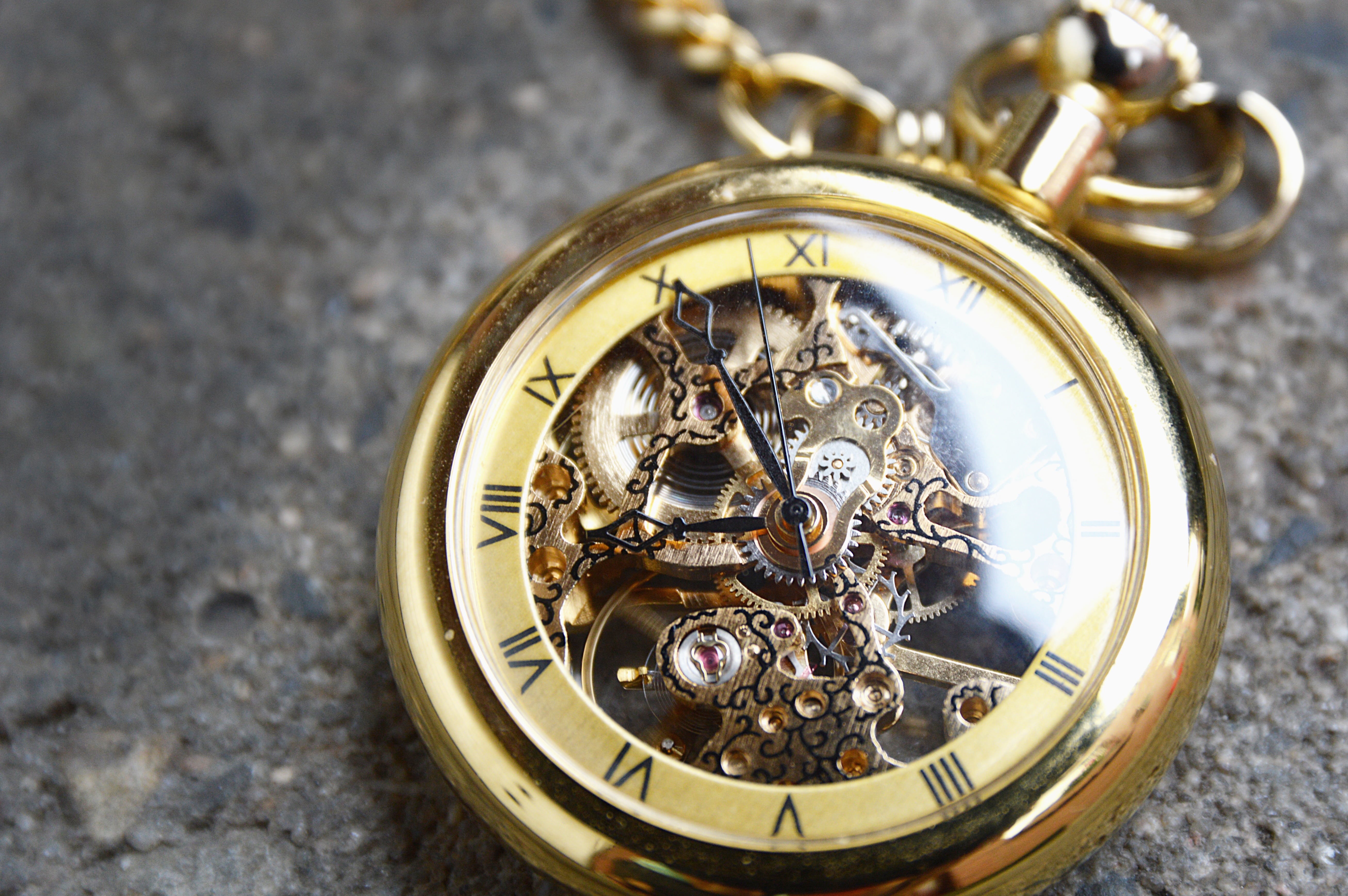silver colored, open, shiny, jewelry, skeleton, no people, pocket, close-up, colored, wealth, gear, reading, instrument of time, gold, gold colored, antique, HD Wallpaper