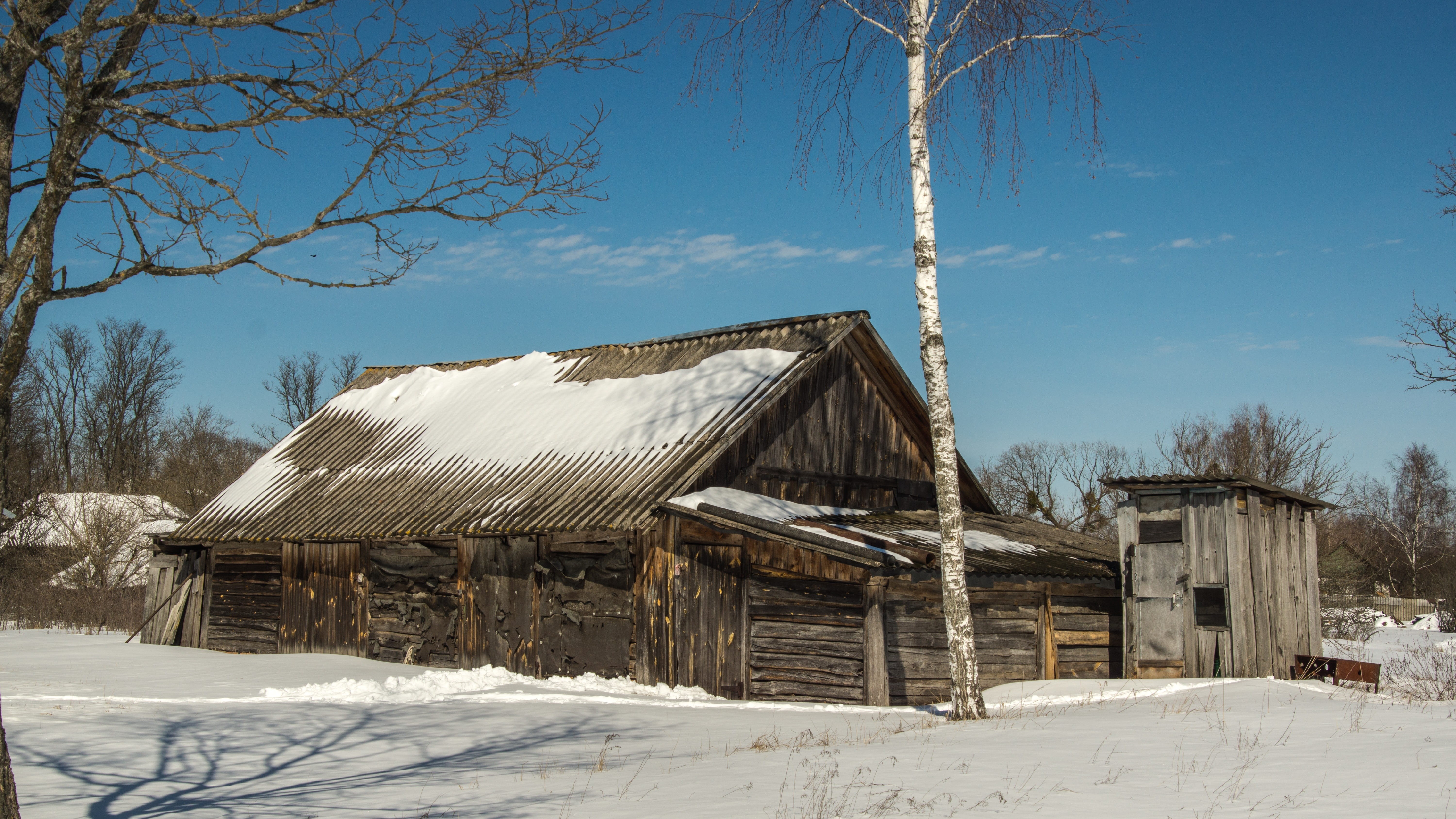 winter, broken, ghost town, rust, land, ukraine, ussr, urban, forgotten, exclusion zone, weathered, decay, derelict, no people, aged, cold, old, 5K, pripyat, HD Wallpaper