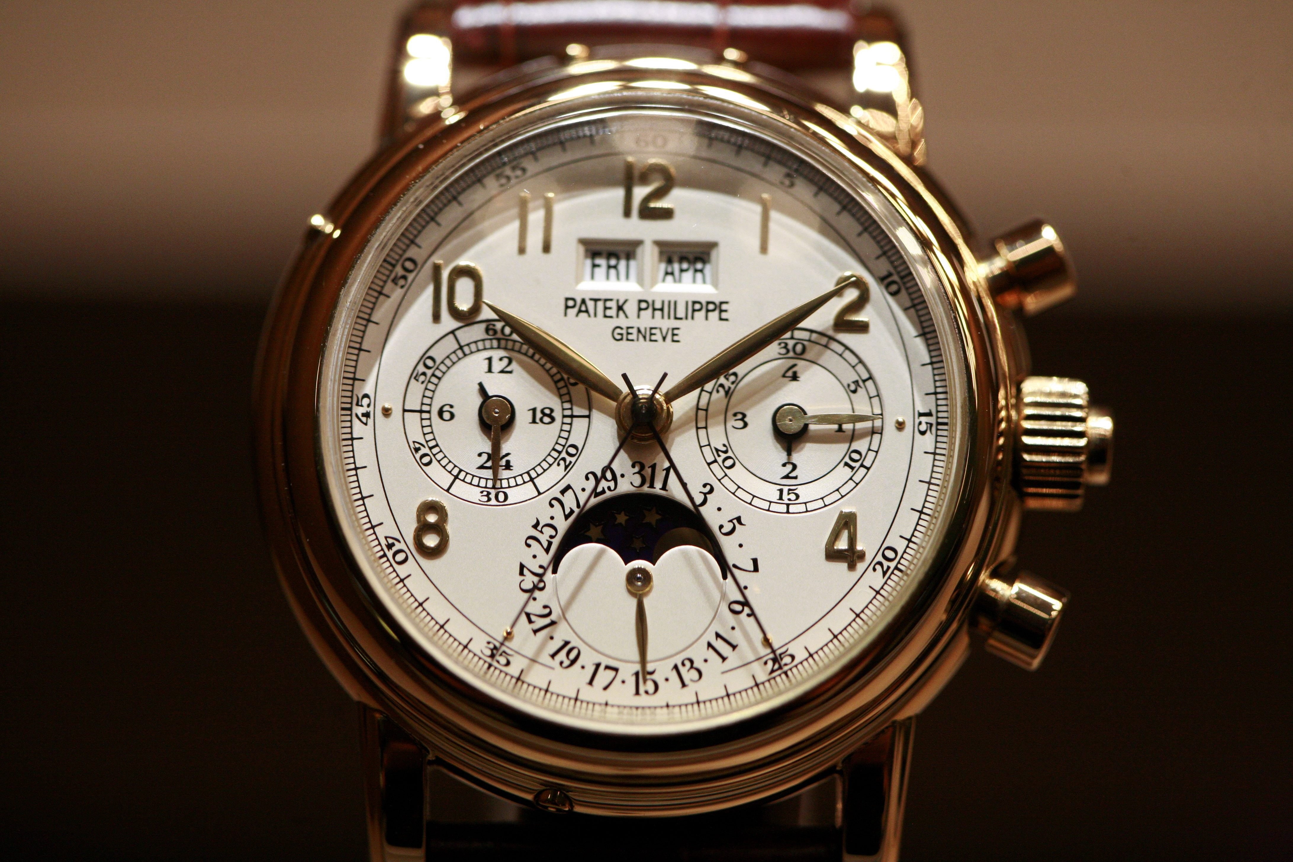 4K, patek, watch, philippe, clock, time, HD Wallpaper