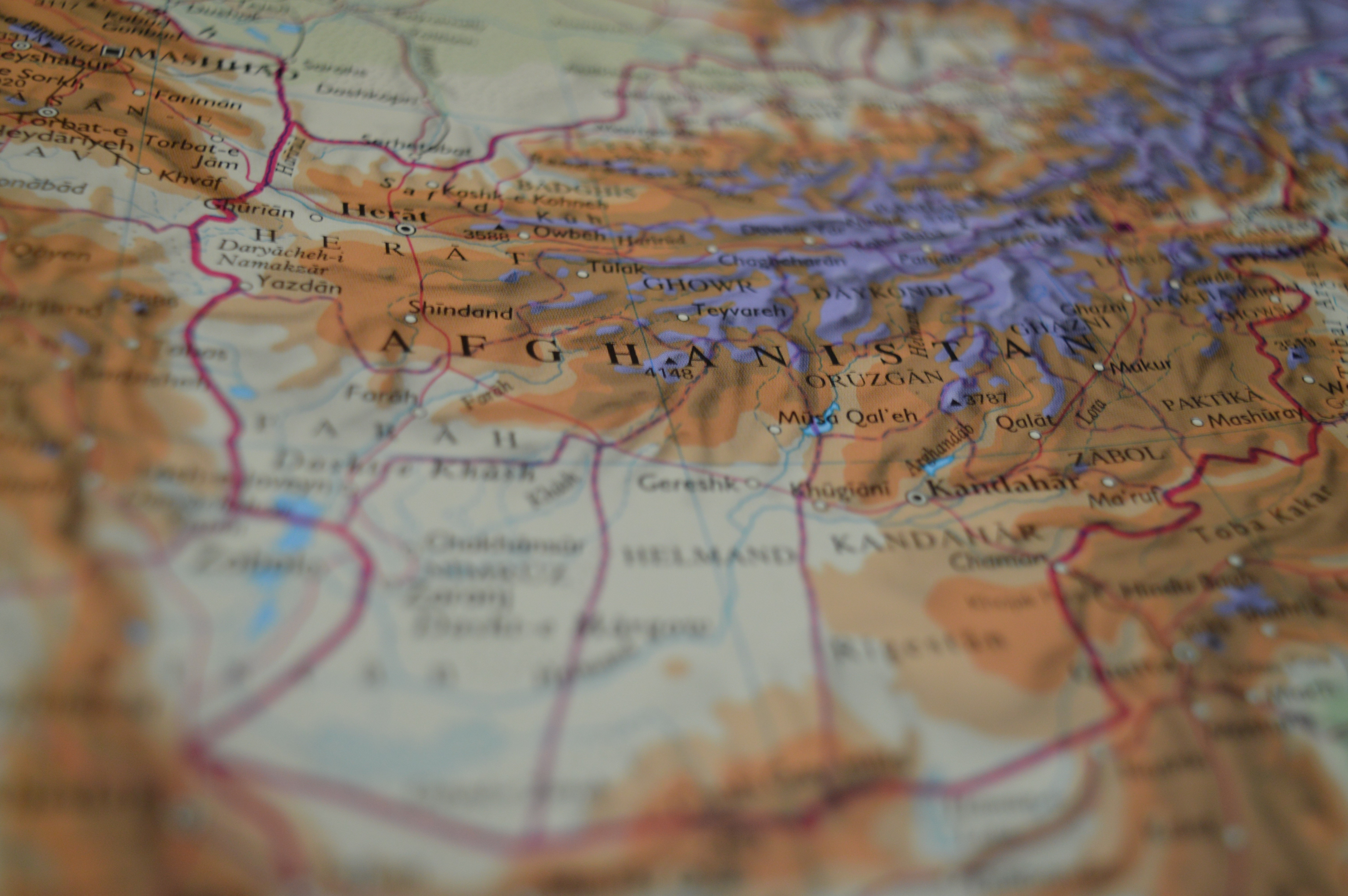 western script, physical Geography, indoors, middle east, selective Focus, backgrounds, 5K, map, country, close-up, journey, cartography, nature, guidance, HD Wallpaper