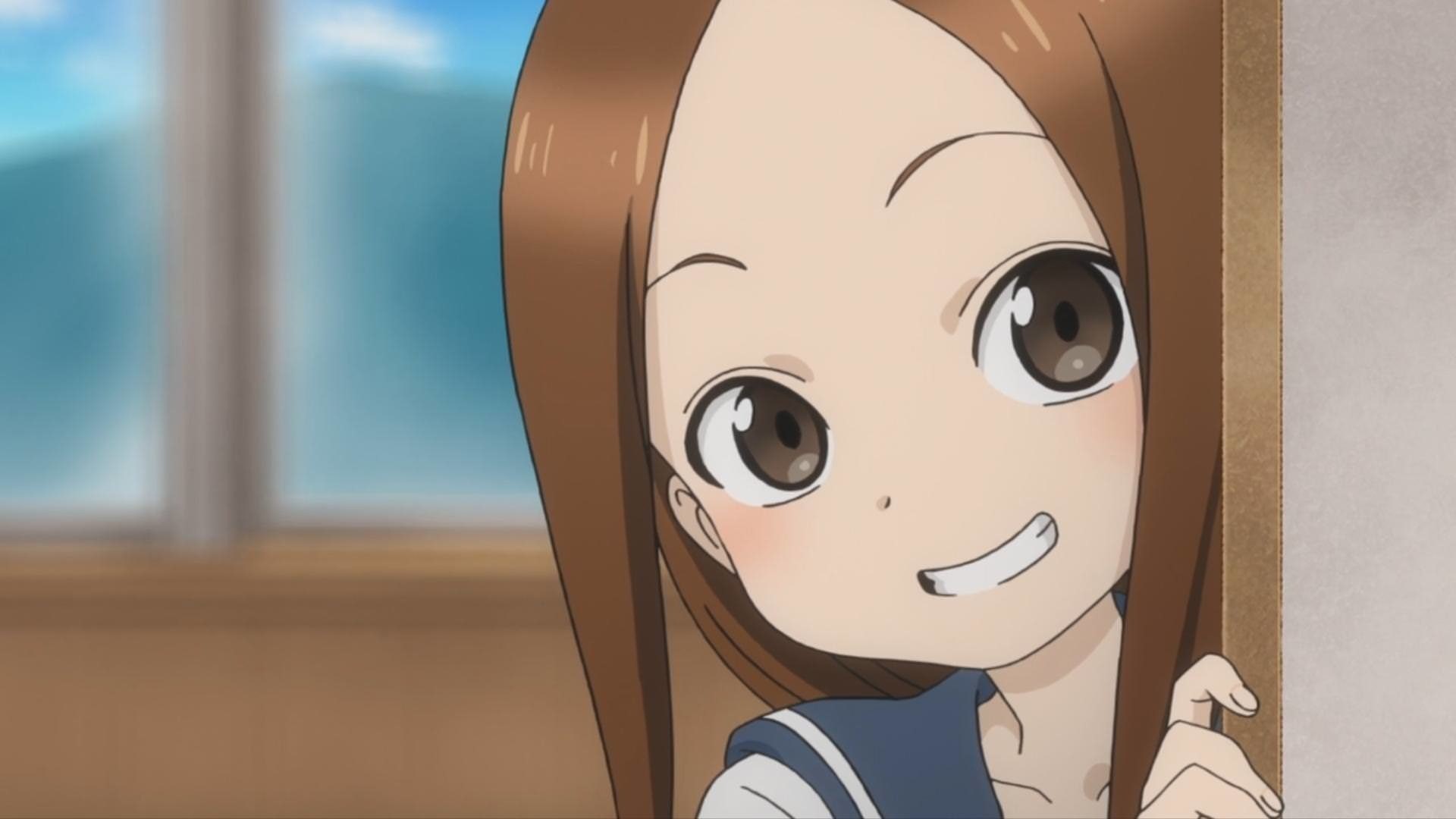 professional occupation, human body part, Anime, obscured face, day, occupation, close-up, young adult, headshot, one person, Takagi (Karakai Jouzu no Takagi-san), HD Wallpaper