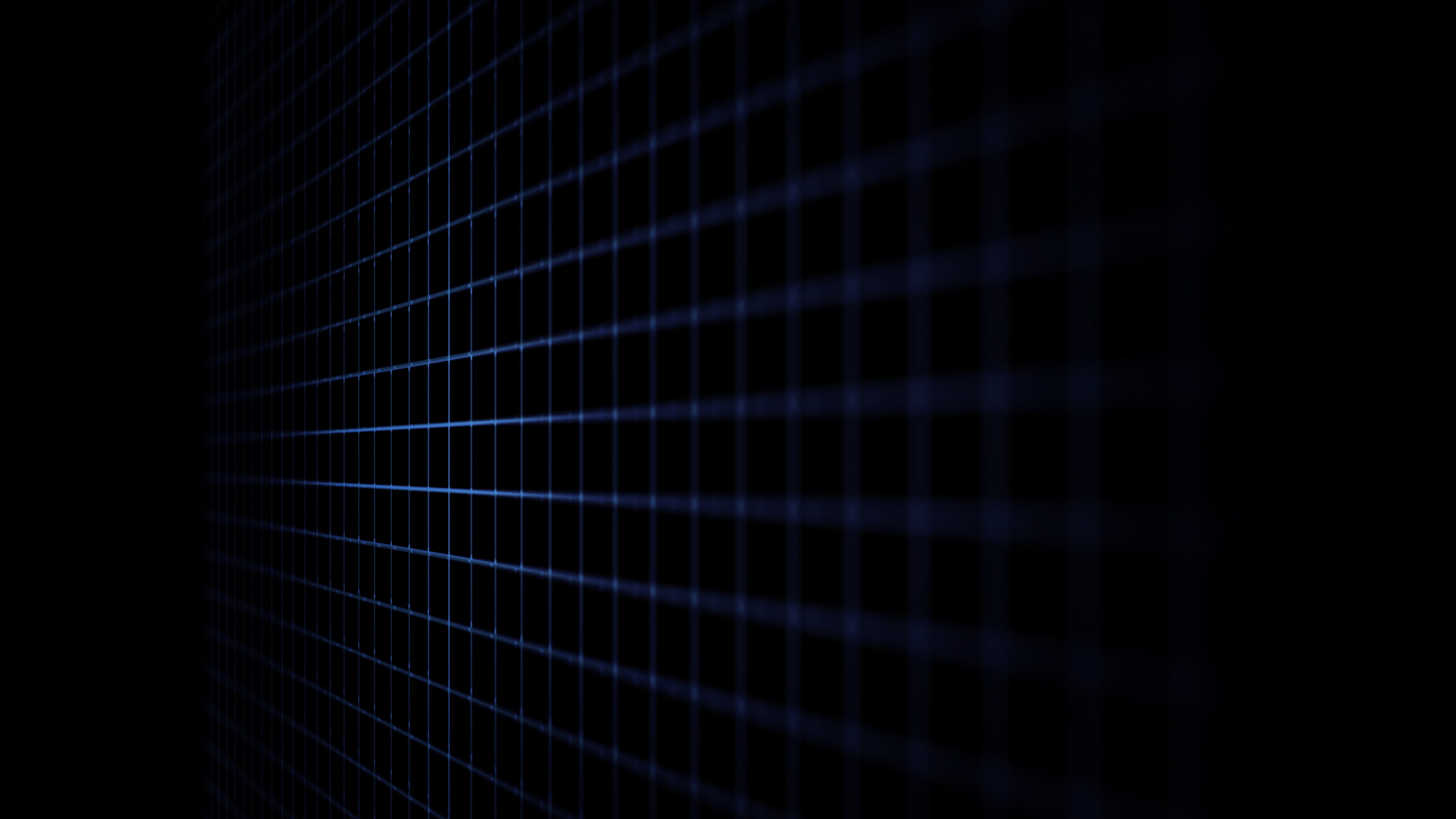 Blue lines, 4K, 4K, Grid lines, Dark, HD Wallpaper