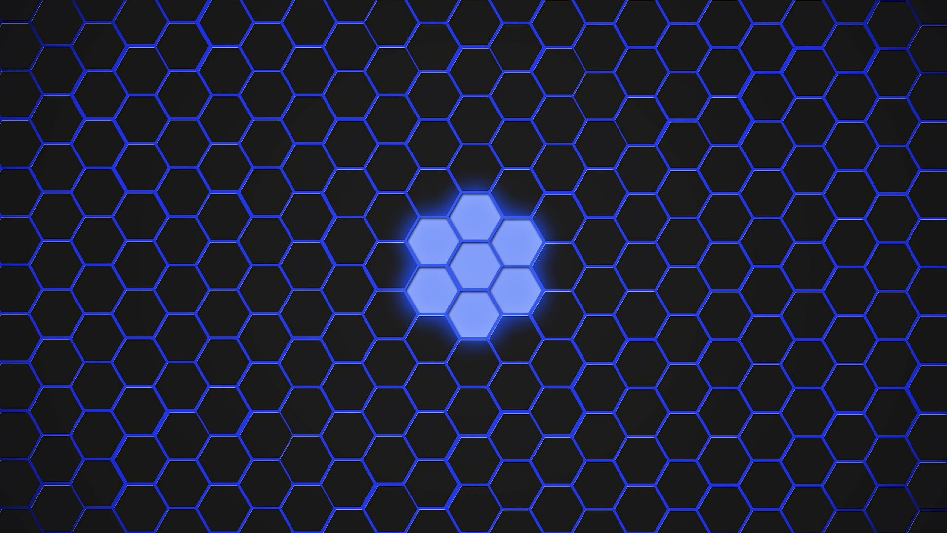 pattern, light, repetition, circle, illuminated, no people, full frame, light - natural phenomenon, blue, hole, geometric shape, backgrounds, 1080P, design, HD Wallpaper
