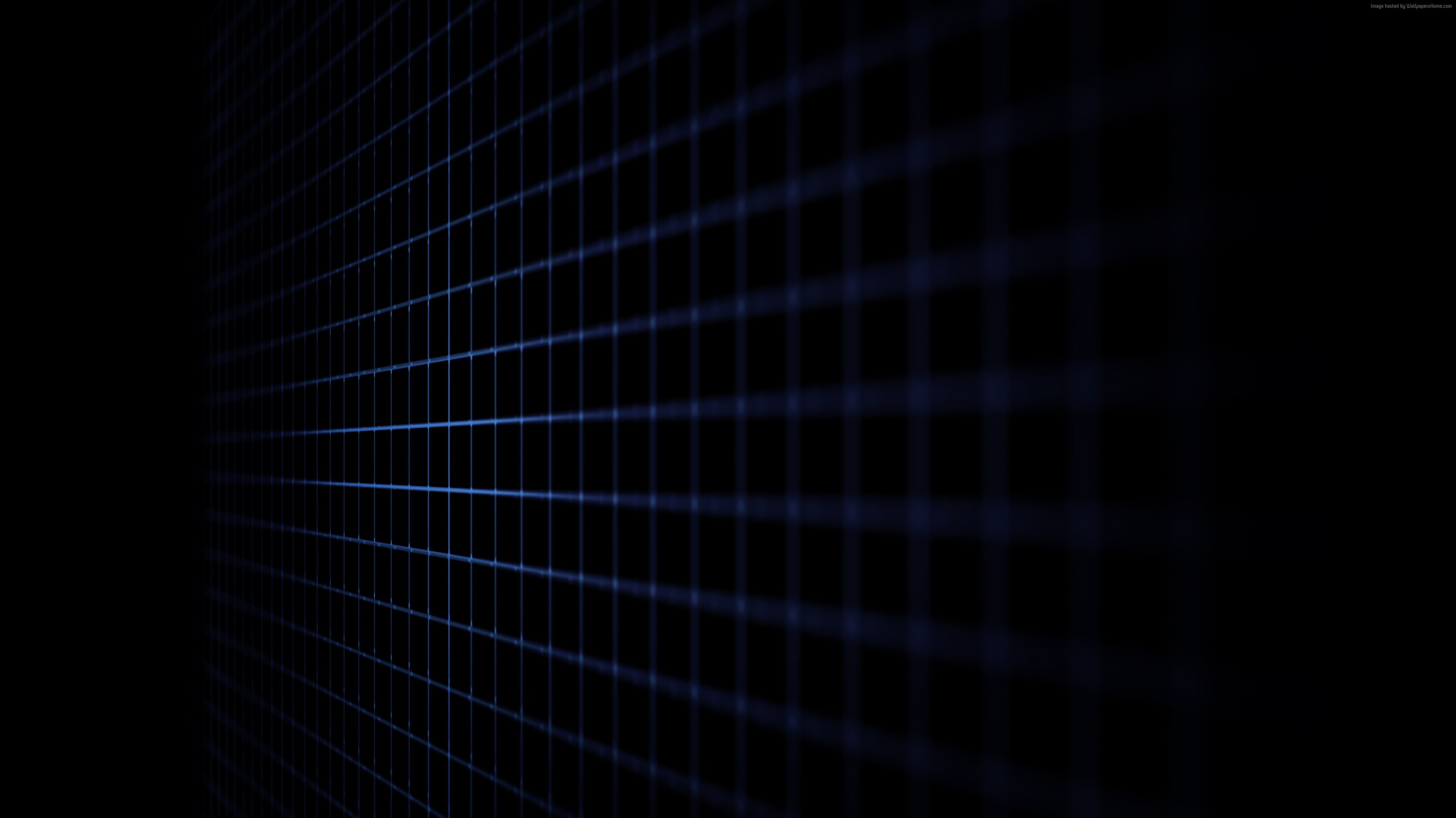 black, 4K, 4K, grid, lines, HD Wallpaper