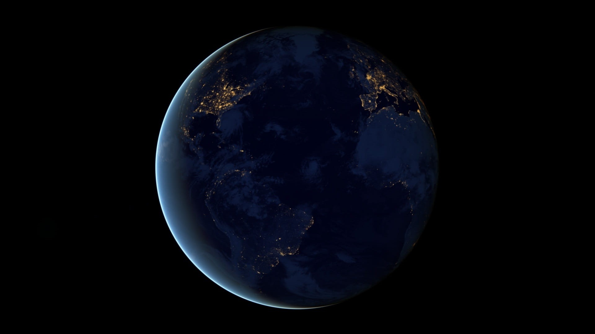 planet, satellite view, nature, physical geography, 1080P, globe, map, sky, beauty in nature, blue, astronomy, space, black background, planet - Space, HD Wallpaper
