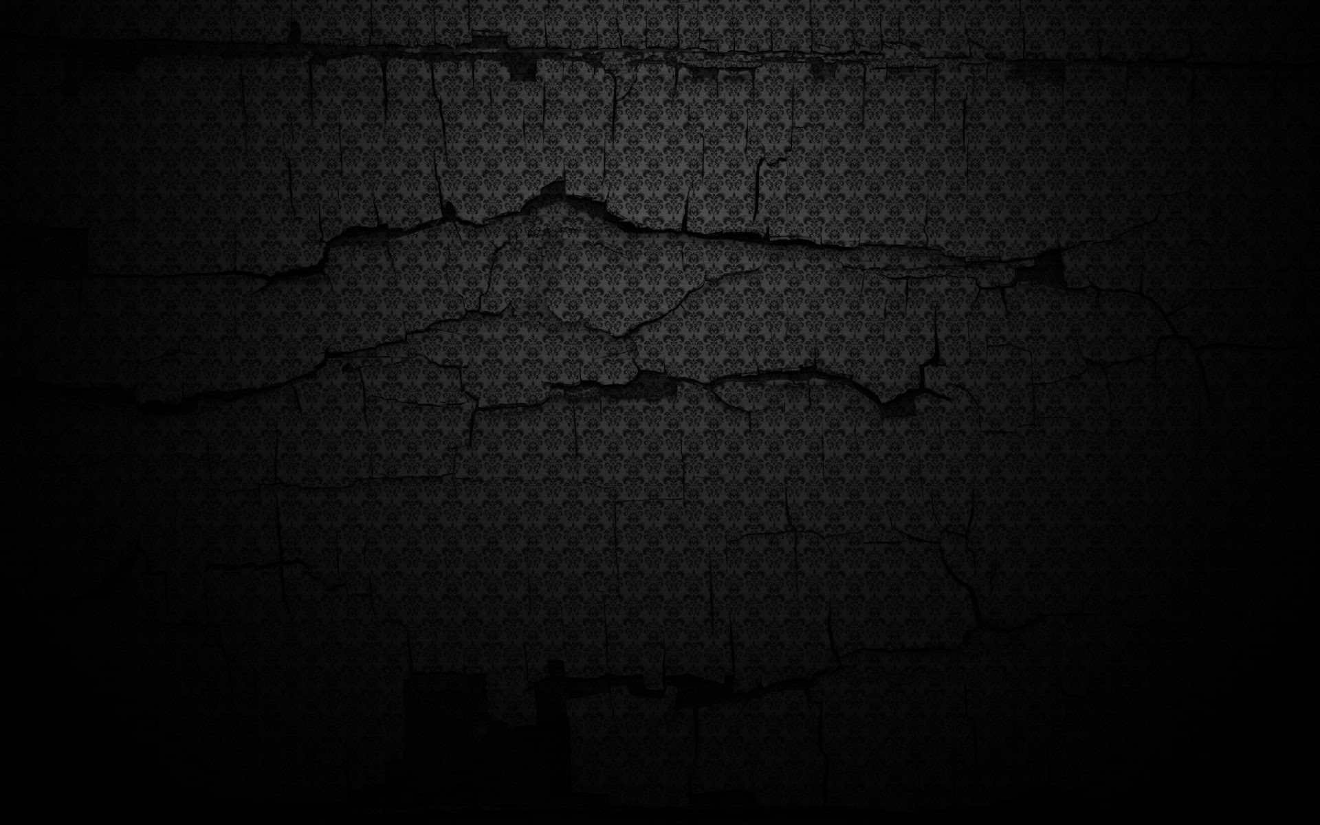 cracked, mystery, built structure, texture, monochrome, minimalism, shadow, damaged, nature, vignette, no people, building exterior, outdoors, dusk, pattern, HD Wallpaper