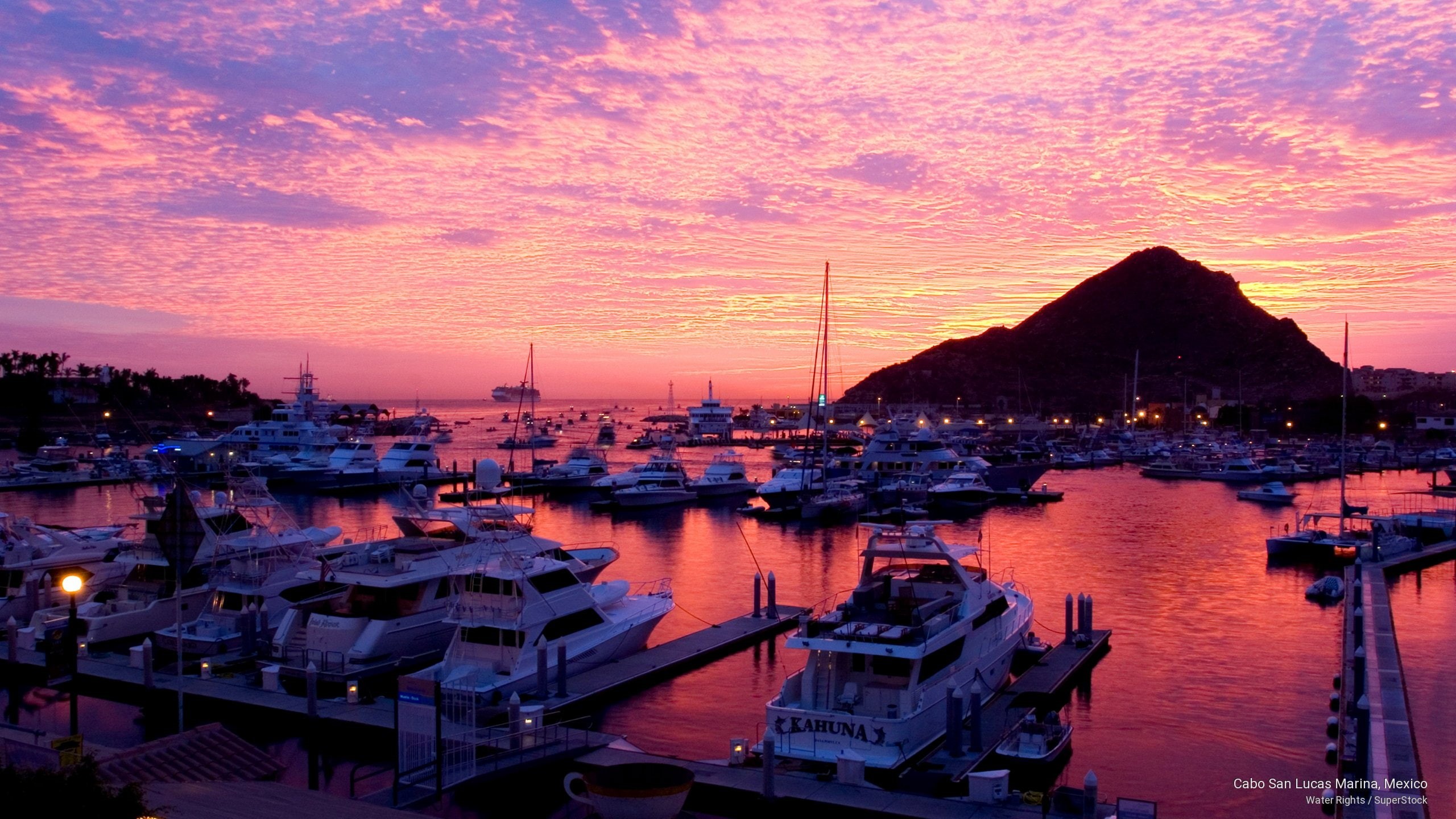 marina, North America, 2K, mexico, san, lucas, cabo, HD Wallpaper