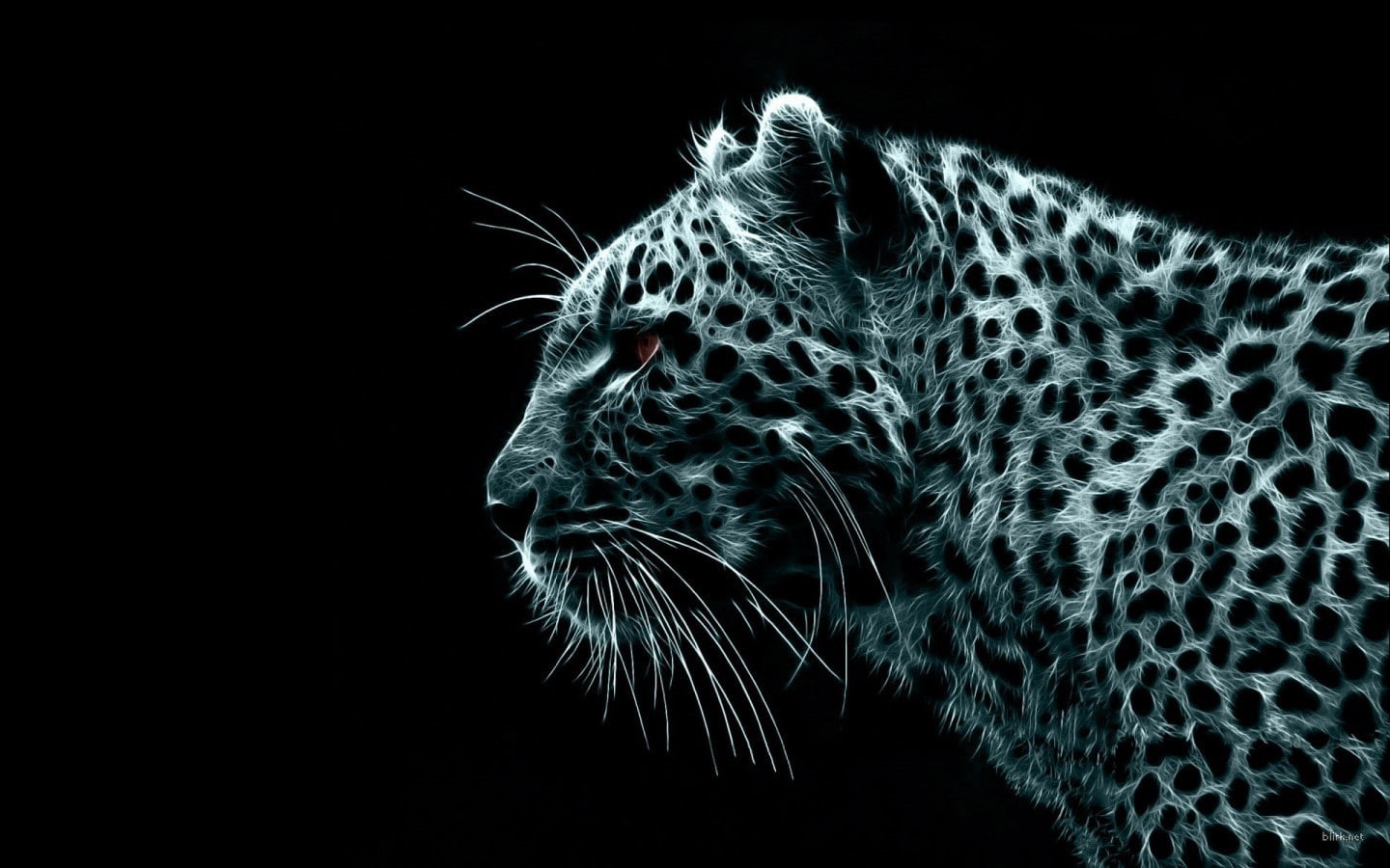leopard, big cats, leopard (animal), animals, digital art, 720P, HD Wallpaper