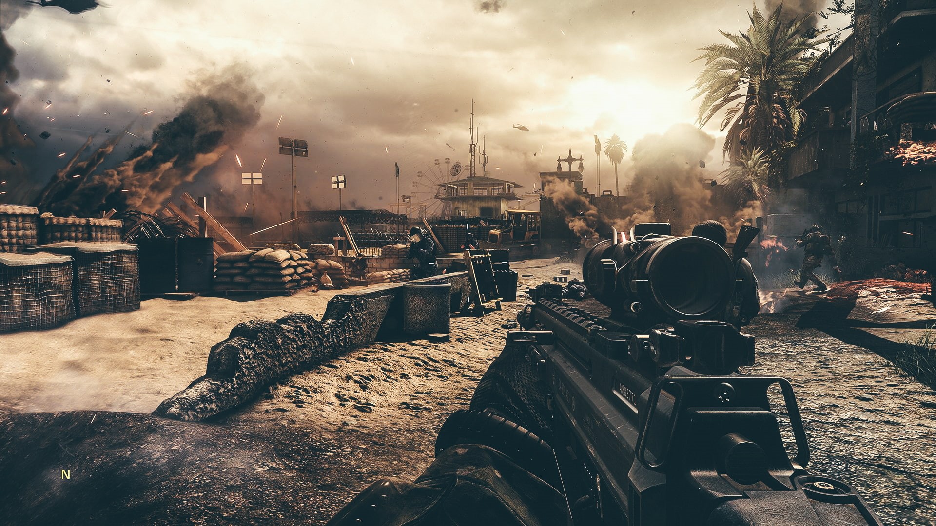 video games, screen shot, video game characters, 1080P, Call of Duty: Ghosts, Call of Duty, HD Wallpaper