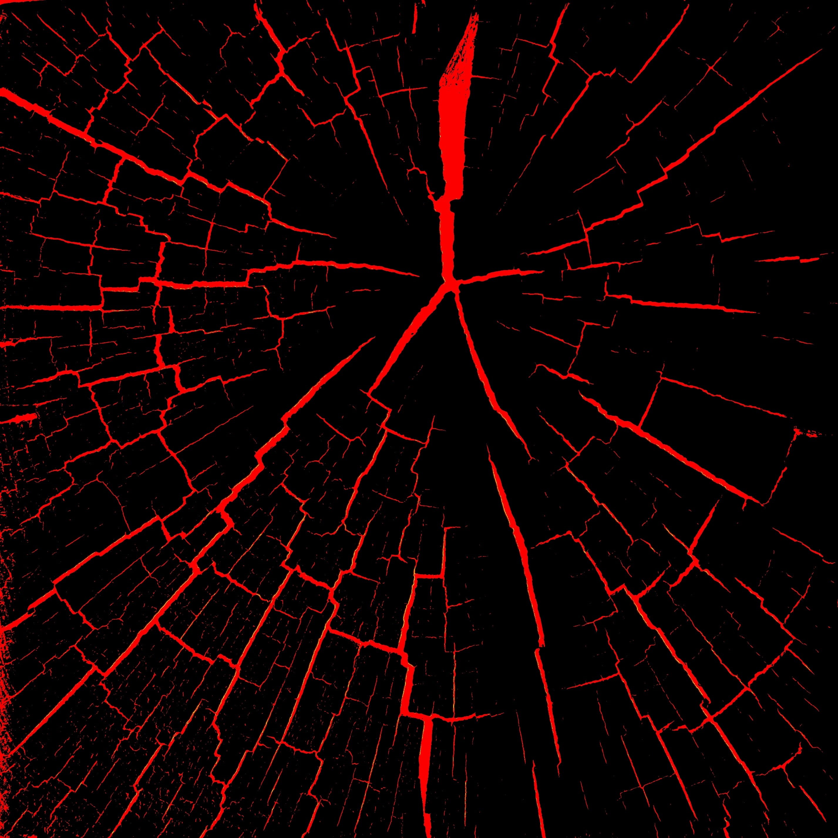 damaged, black Color, black, cracked, red, pattern, wood, studio shot, textured, abstract, shape, close-up, illustration, space, full frame, no people, Phone HD Wallpaper