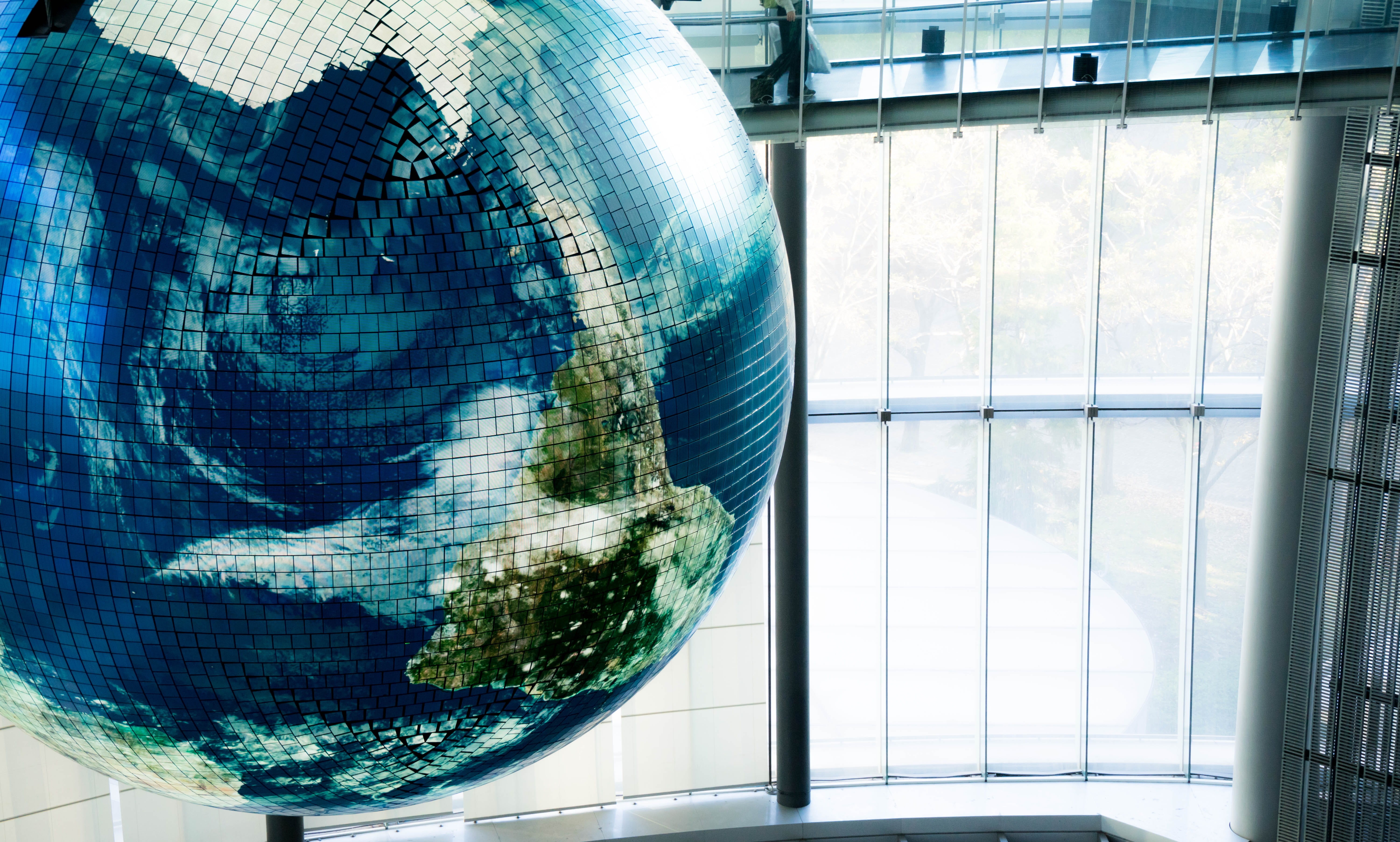 outer space, atlas, window, nature, animal, close-up, design, diagram, 5K, universe, blue, built structure, magnifying, fish, day, map, security, planet earth, HD Wallpaper