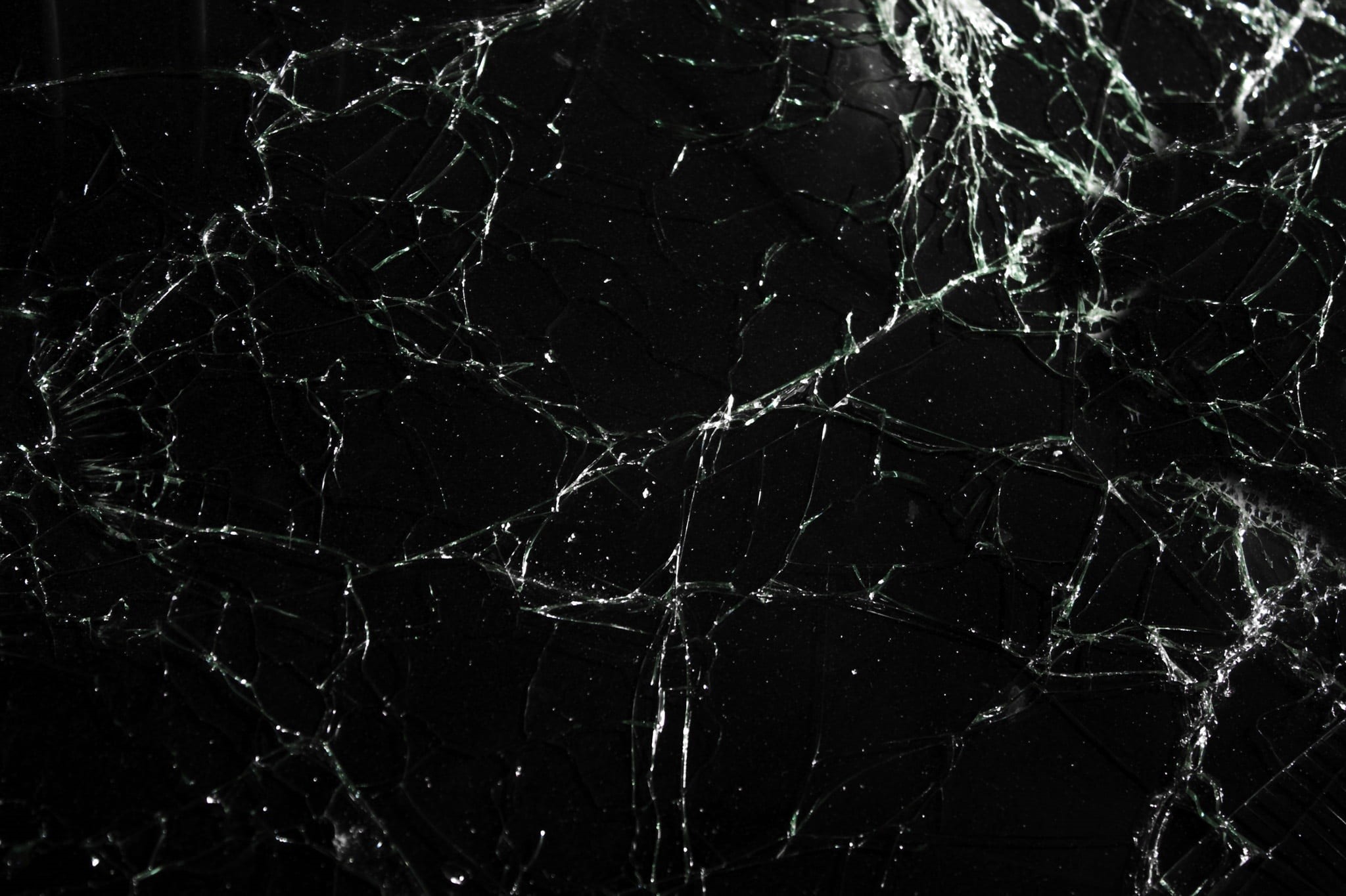 damaged, nature, glass, broken, dirty, cracked, no people, rough, impact, abstract backgrounds, solid, dark, demolished, black color, textured effect, textured, HD Wallpaper