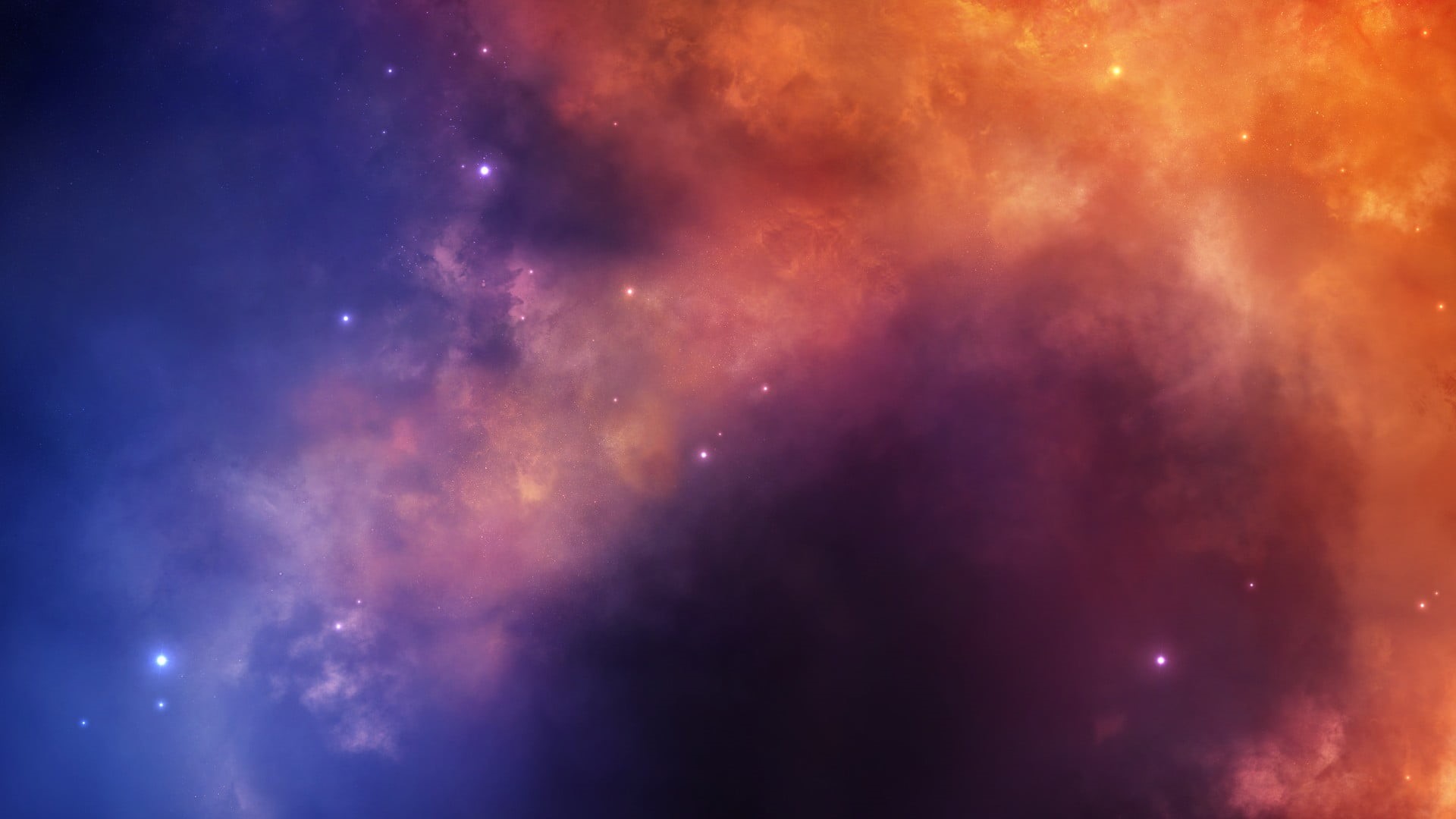 red, sky, space, orange, night, cloud - sky, atmosphere, 1080P, astronomy, outdoors, constellation, backgrounds, pollution, nature, gas, scenics - nature, HD Wallpaper