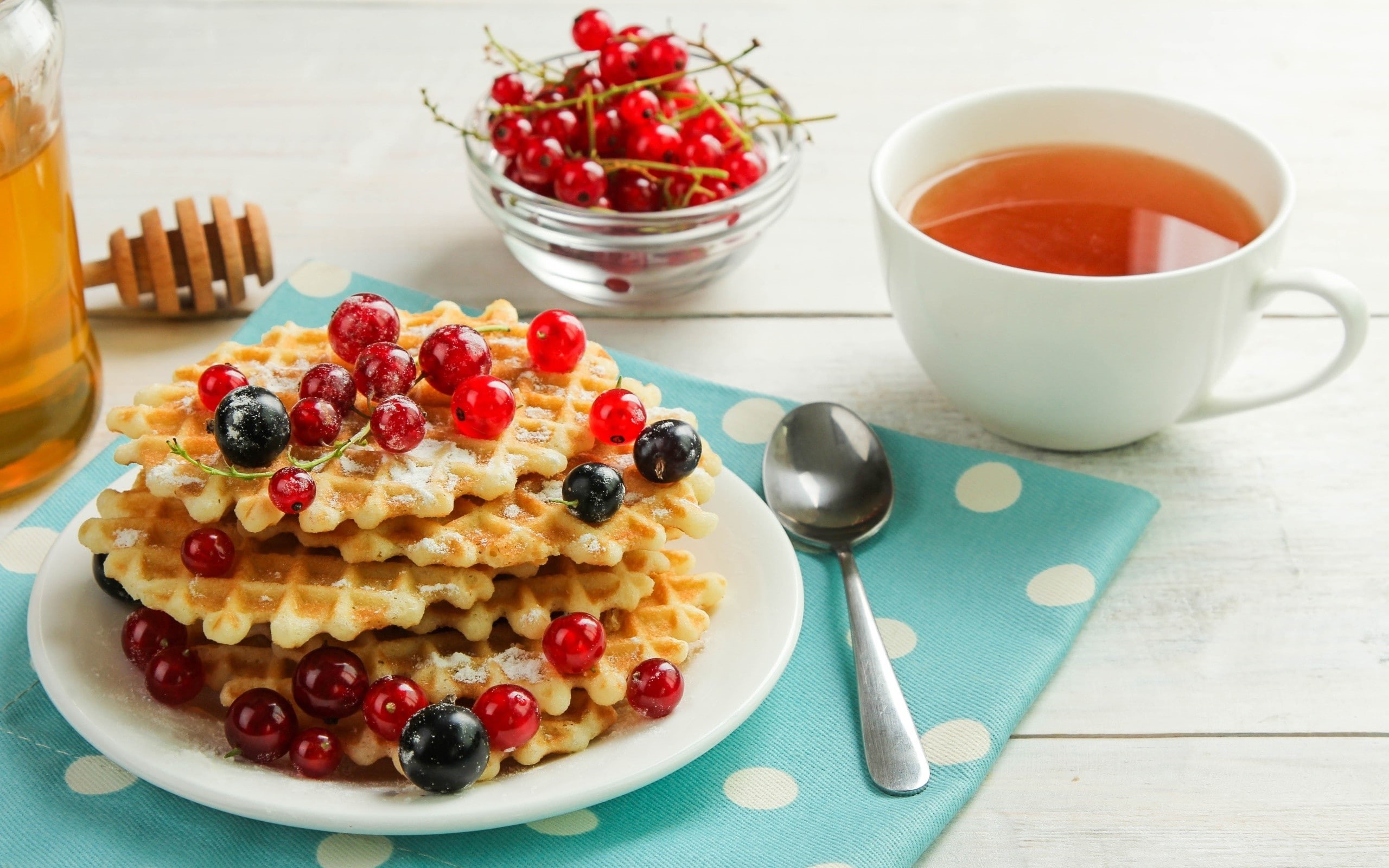 2K, food, tea, spoon, breakfast, cup, HD Wallpaper