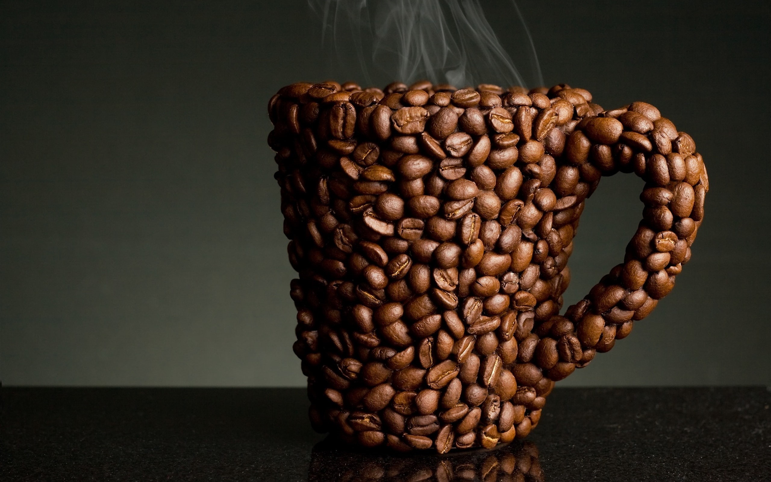 2K, Cup, Beans, Coffee, HD Wallpaper