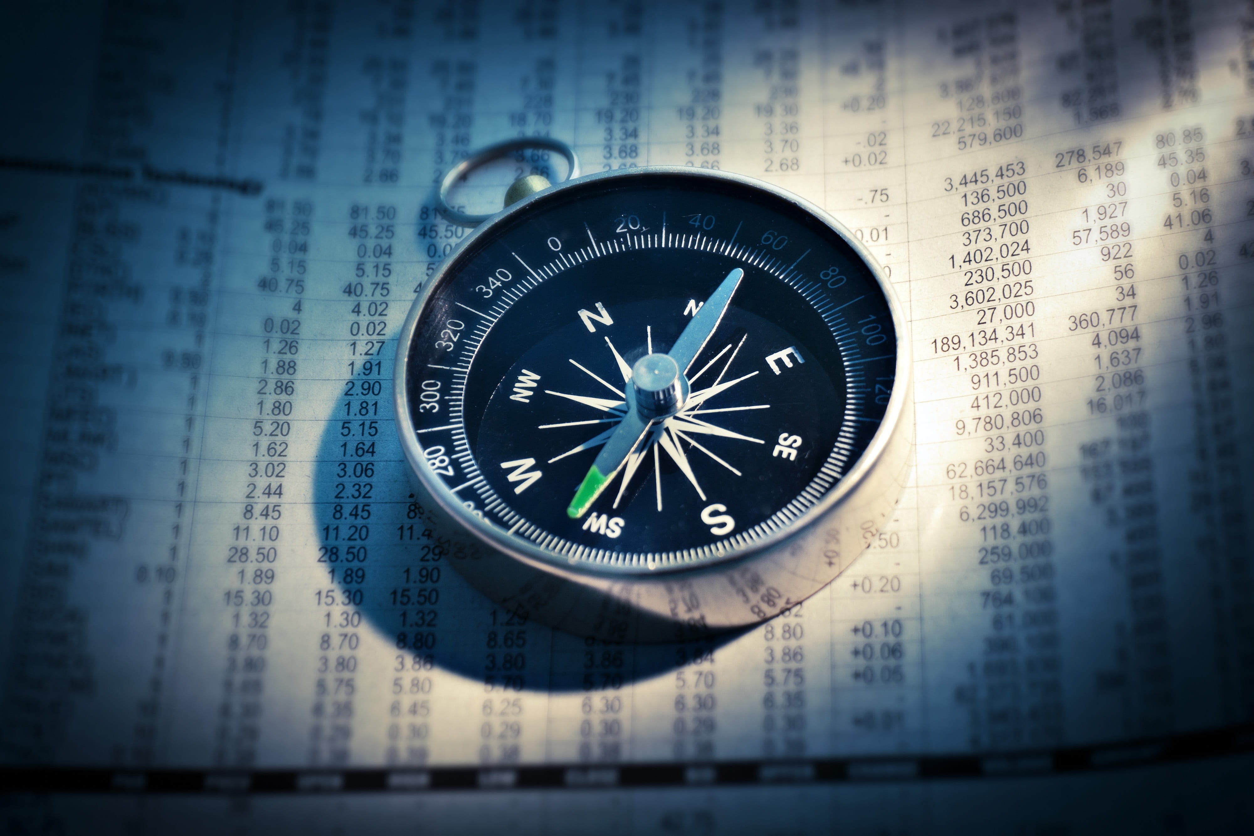 number, labeled, trading, wealth, finance, white, west, future, numbers, navigational compass, financial figures, 4K, south, communication, guidance, business, HD Wallpaper