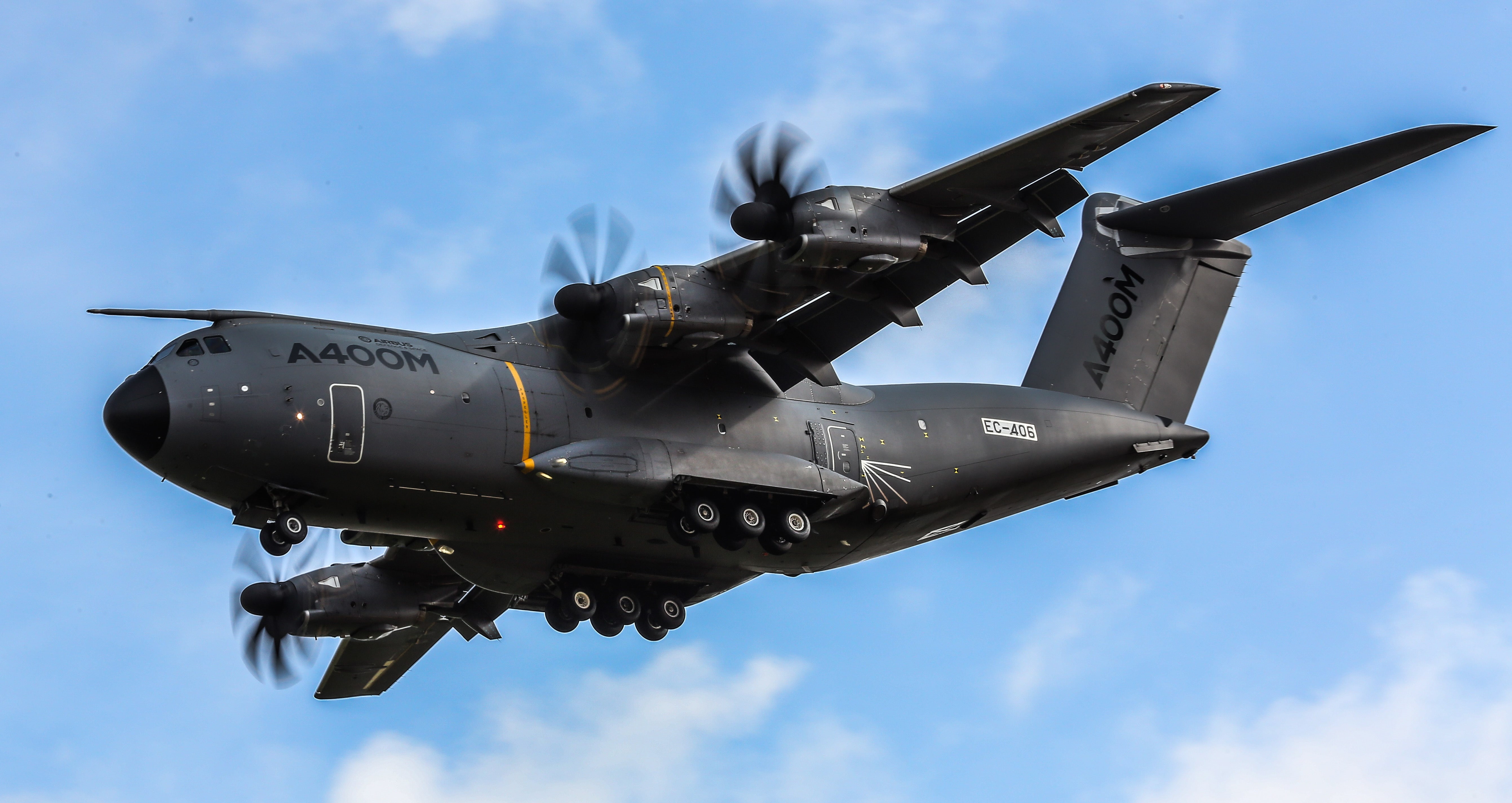 Transport aircraft, 5K, Airbus A400M Atlas, 5K, Airbus Military, HD Wallpaper
