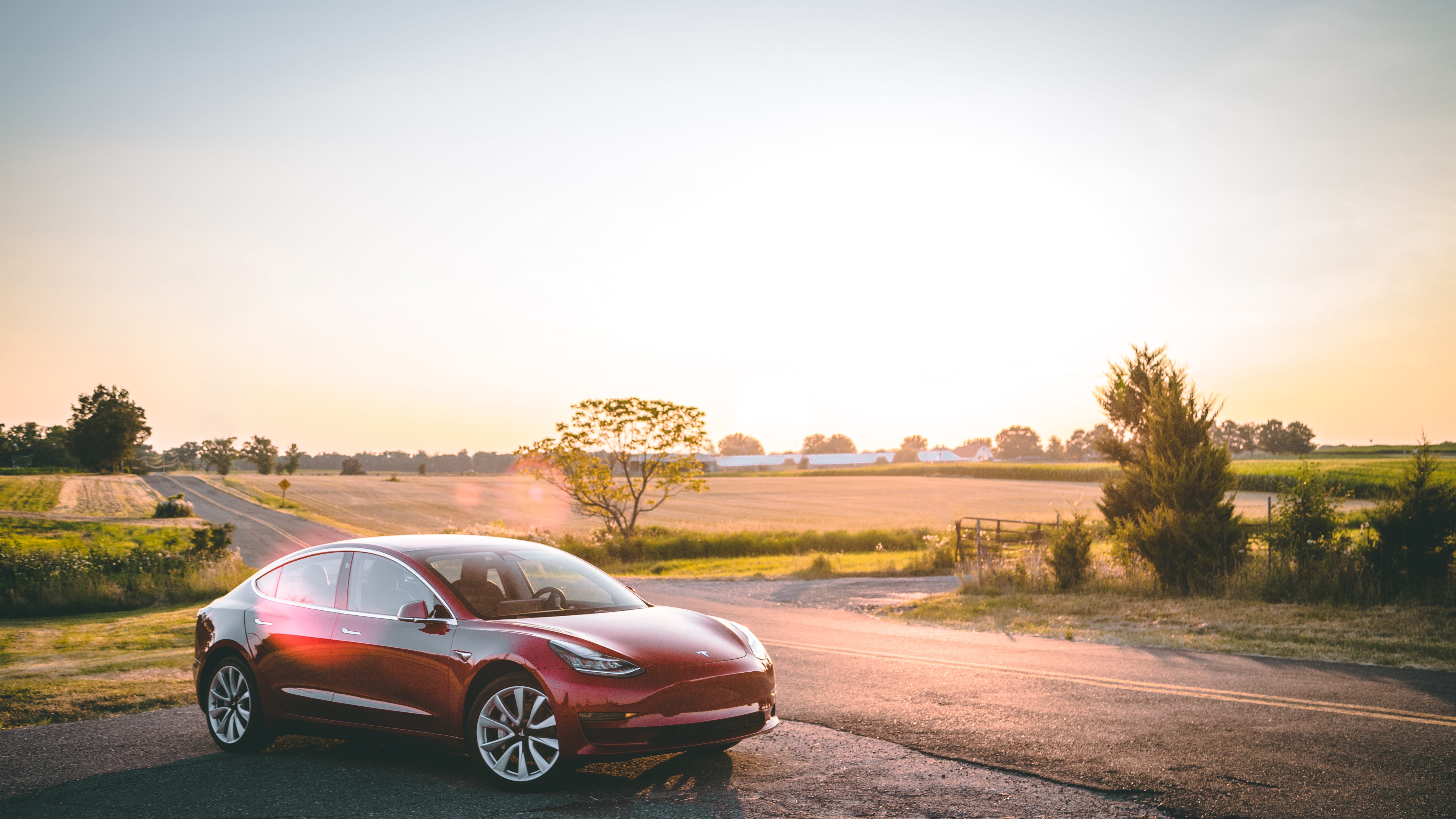 motor vehicle, mode of transportation, automobile, land vehicle, retro styled, coupe, suv, road trip, landscape, transportation, outdoors, sports car, tree, HD Wallpaper