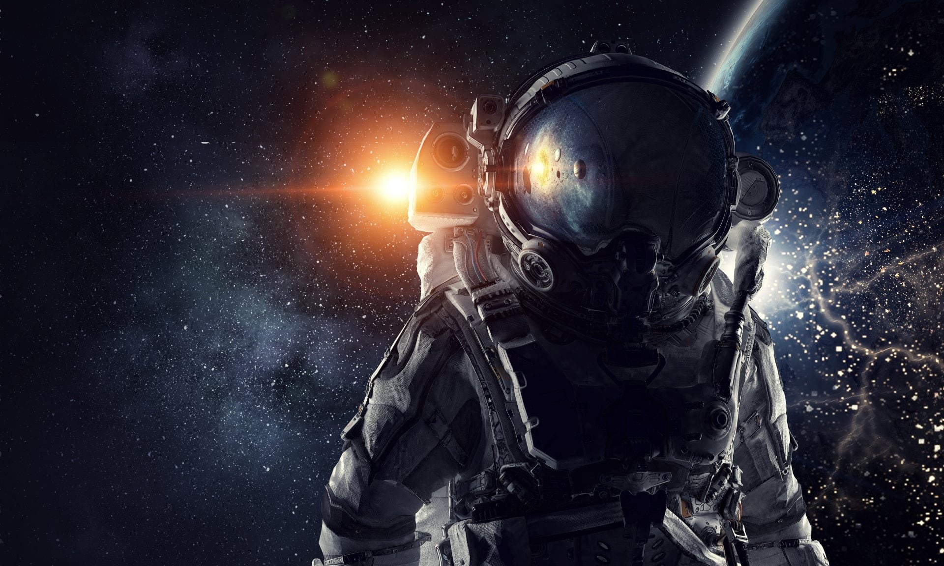 1080P, Sci Fi, Astronaut, HD Wallpaper