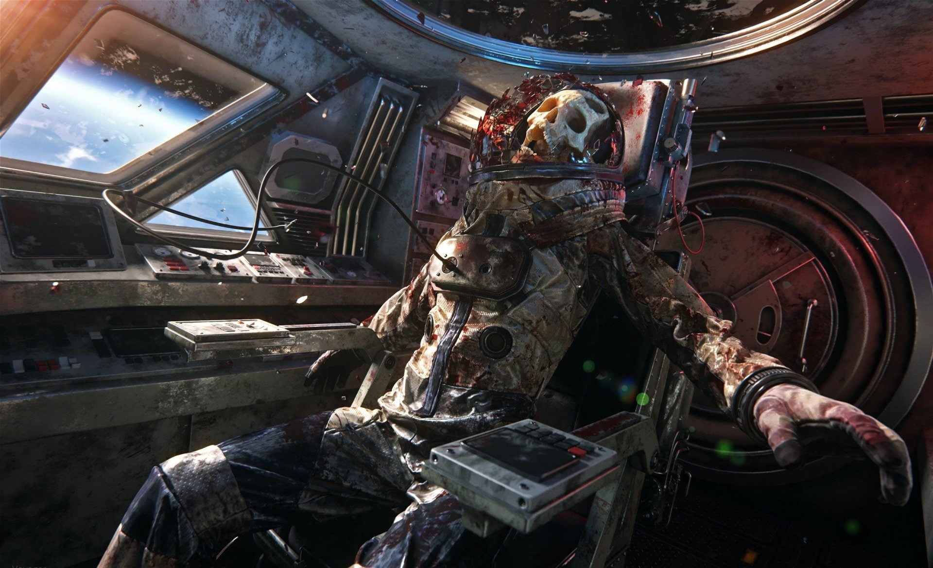 Skull, Sci Fi, 1080P, Astronaut, Space Suit, HD Wallpaper