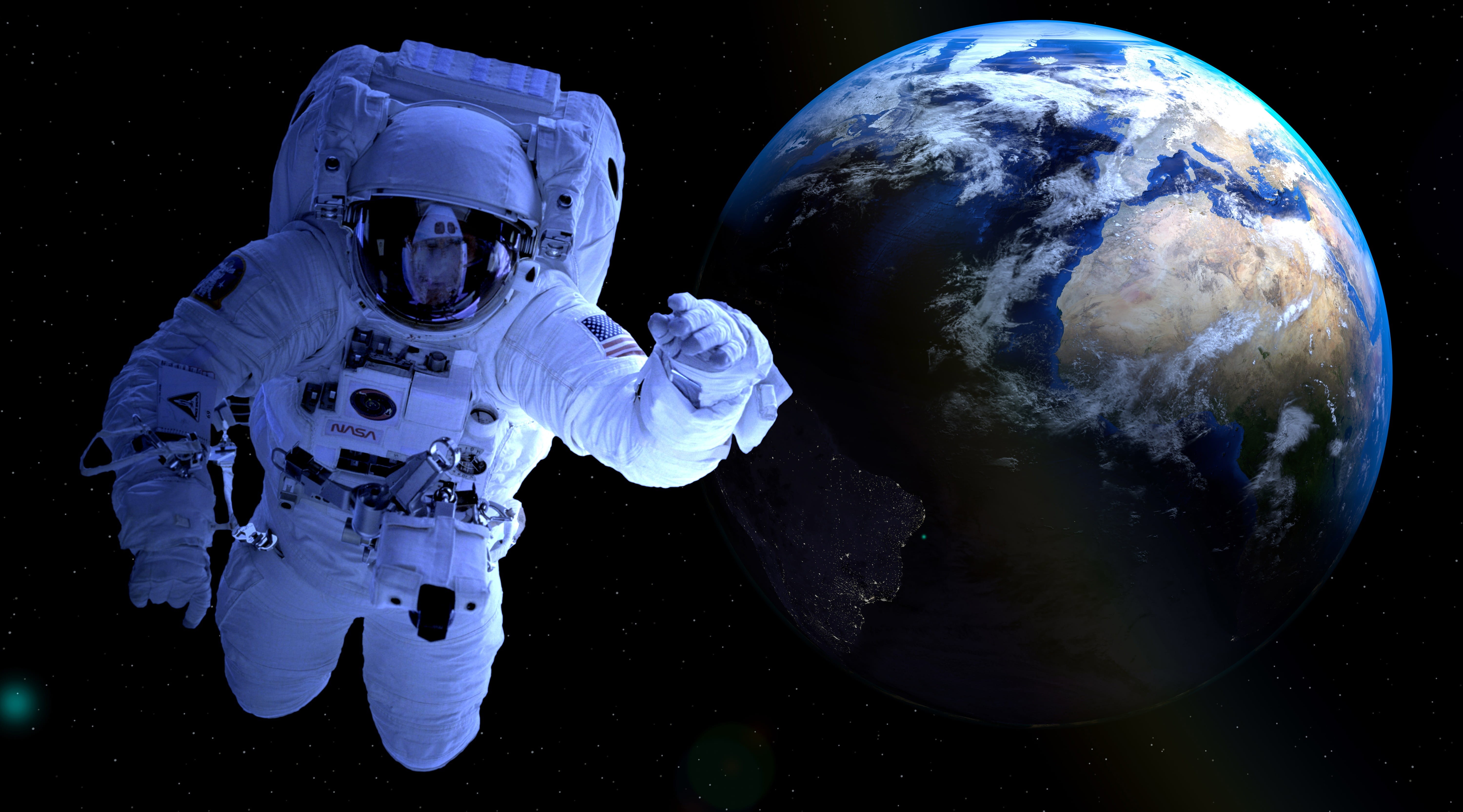 5K, solar system, space, space suit, planet, security, indoors, holding, nature, sign, near, forward, adventure, standing, earth, globe, exploration, float, HD Wallpaper
