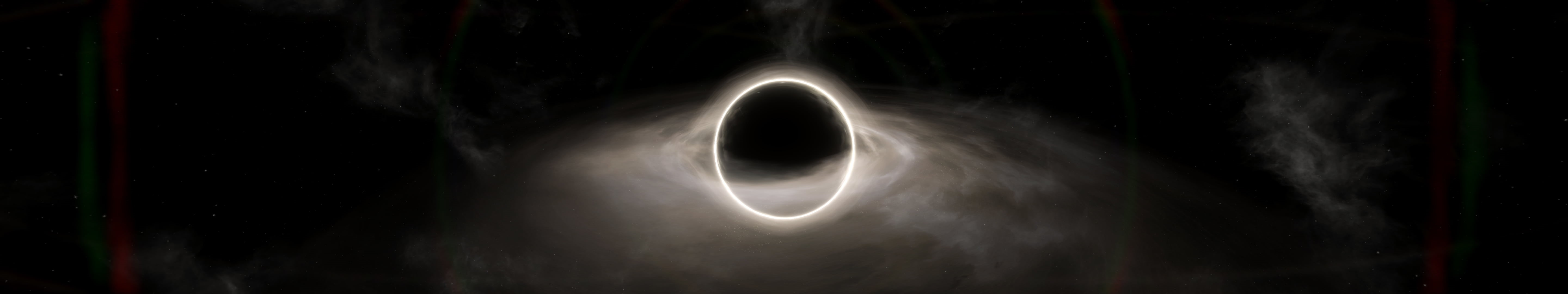 stellaris, multiple display, space, black holes, 5K, space art, digital art, HD Wallpaper