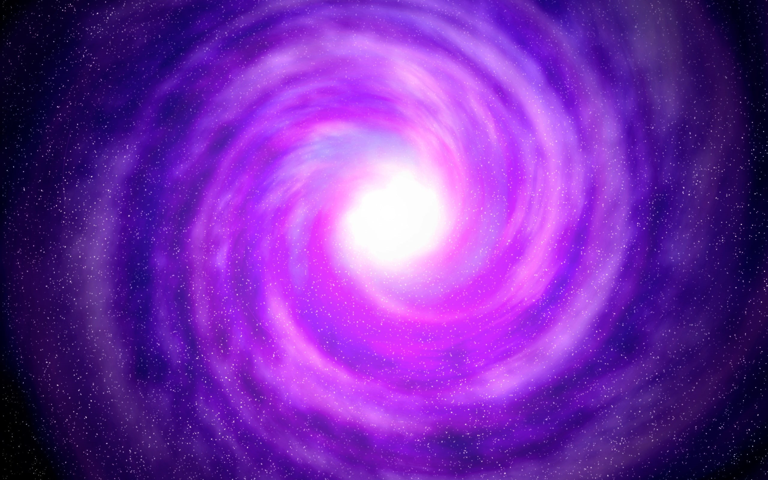 Hole, Stars, Violet, Space, Black, 2K, HD Wallpaper