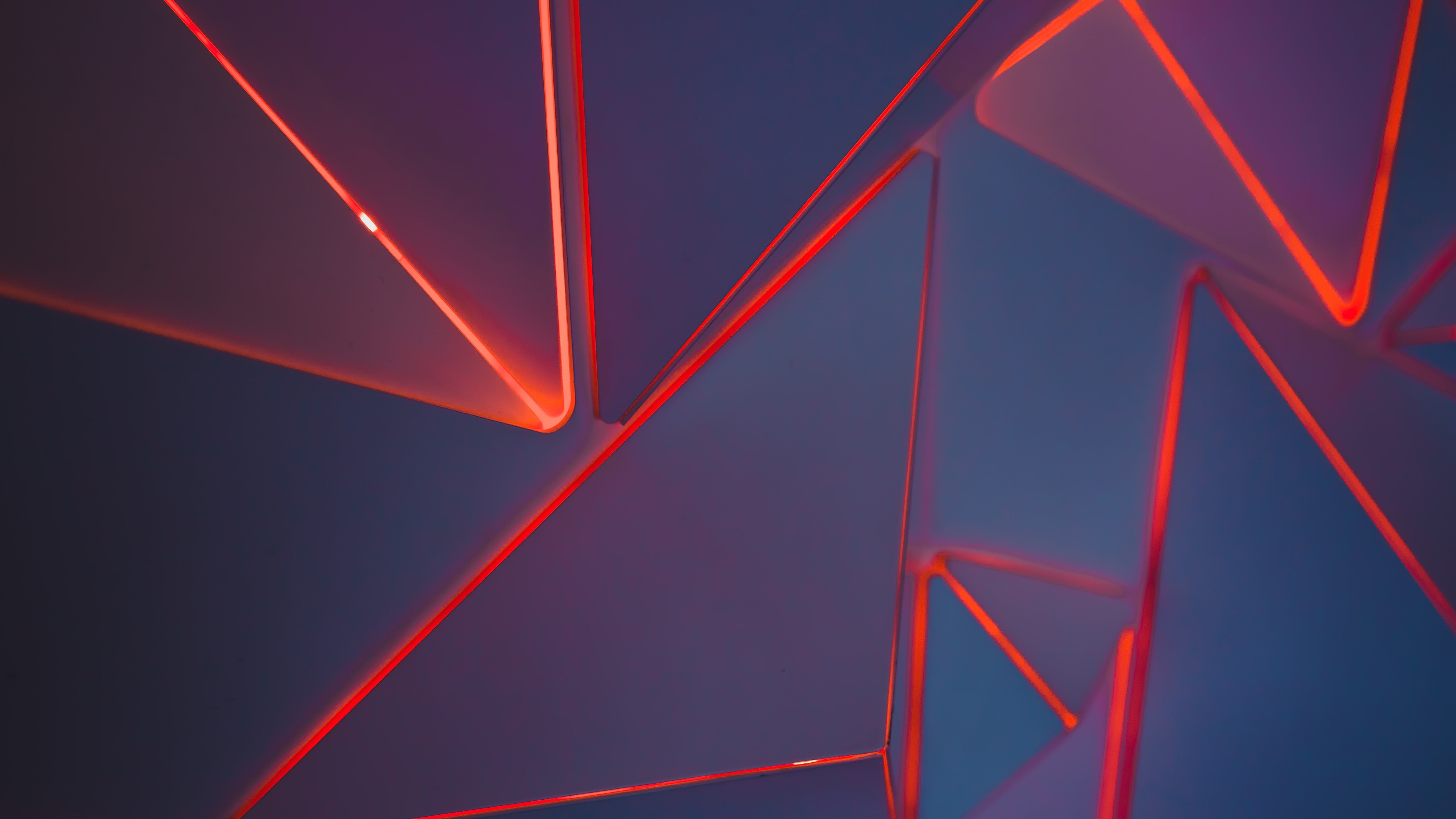 8k, 5K, HD, 4k, neon, shapes, geometric, HD Wallpaper