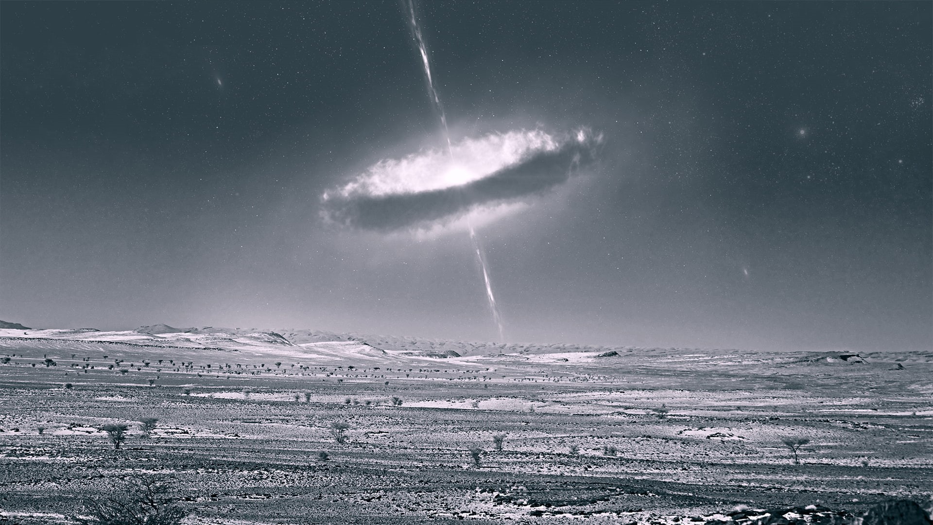 Black Hole, Quasar, Sci Fi, 1080P, HD Wallpaper