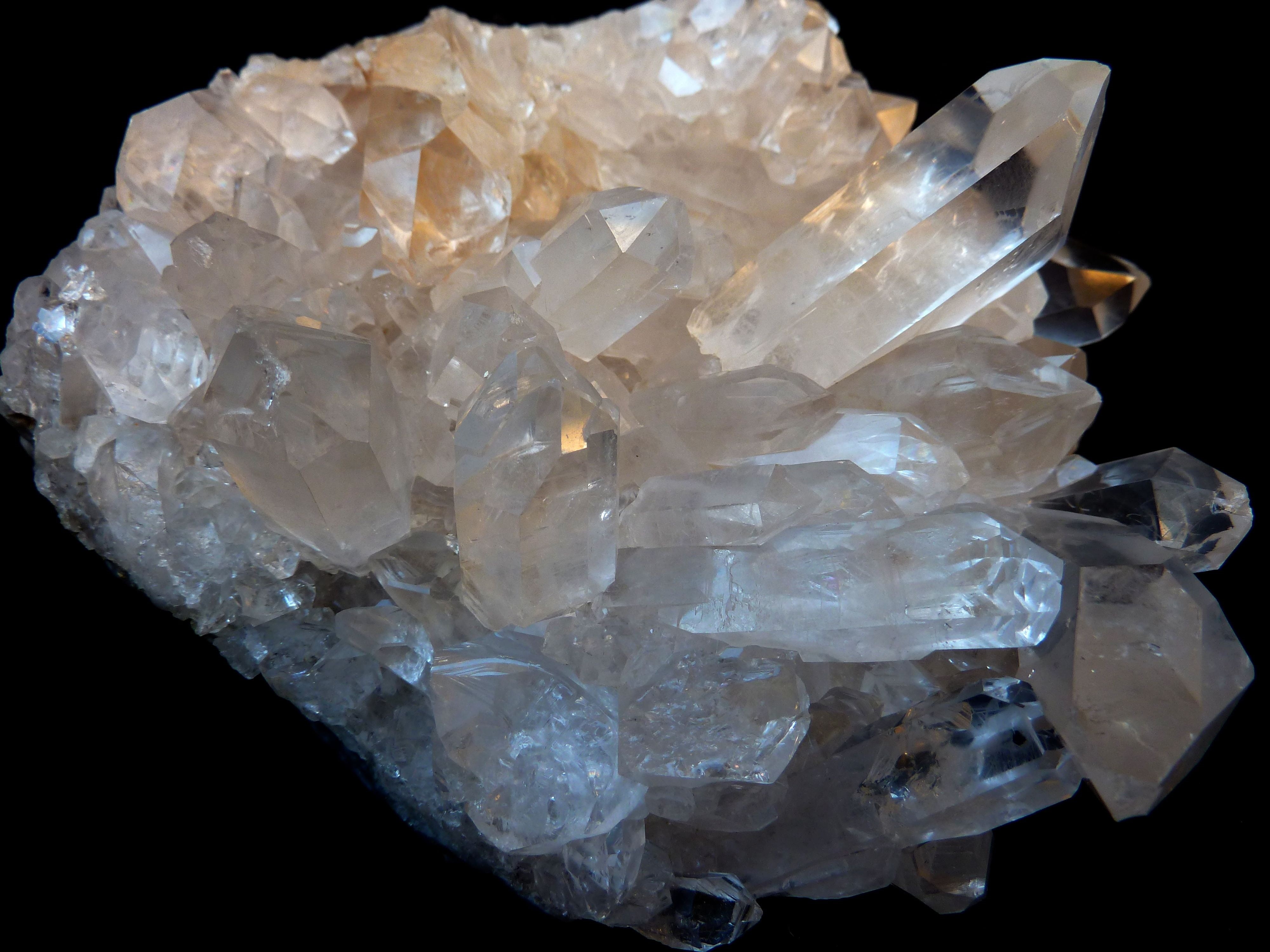 glassy, gemstone, precious gem, gem buyer, decoration, decorate, translucent, naturopathy, black background, mineral, bright, deco, indoors, rock, crystal, HD Wallpaper