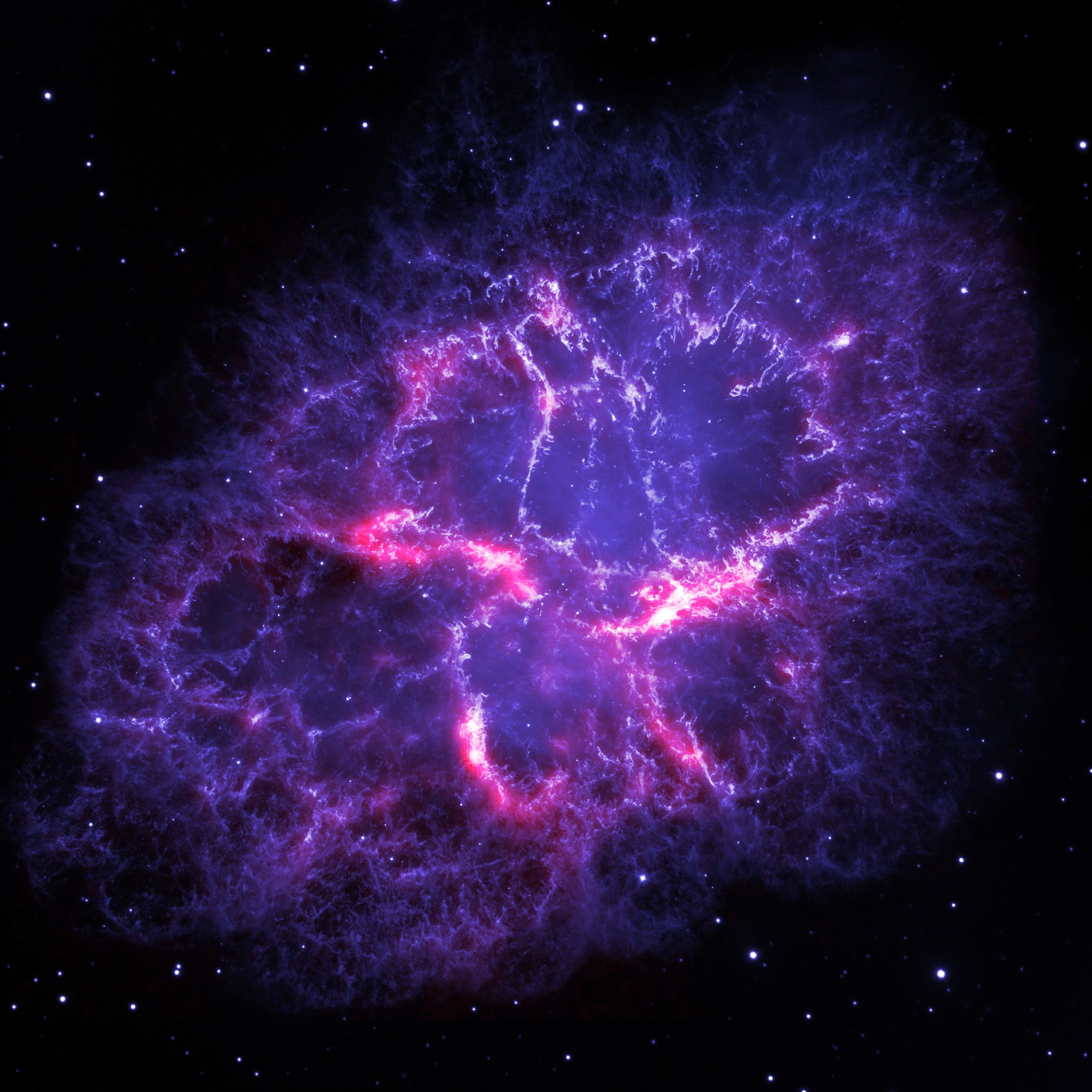 planet, 4K, Crab Nebula, nebula, space, Deep Space, stars, galaxy, Taurus (constellation), space art, Messier 1, Phone HD Wallpaper