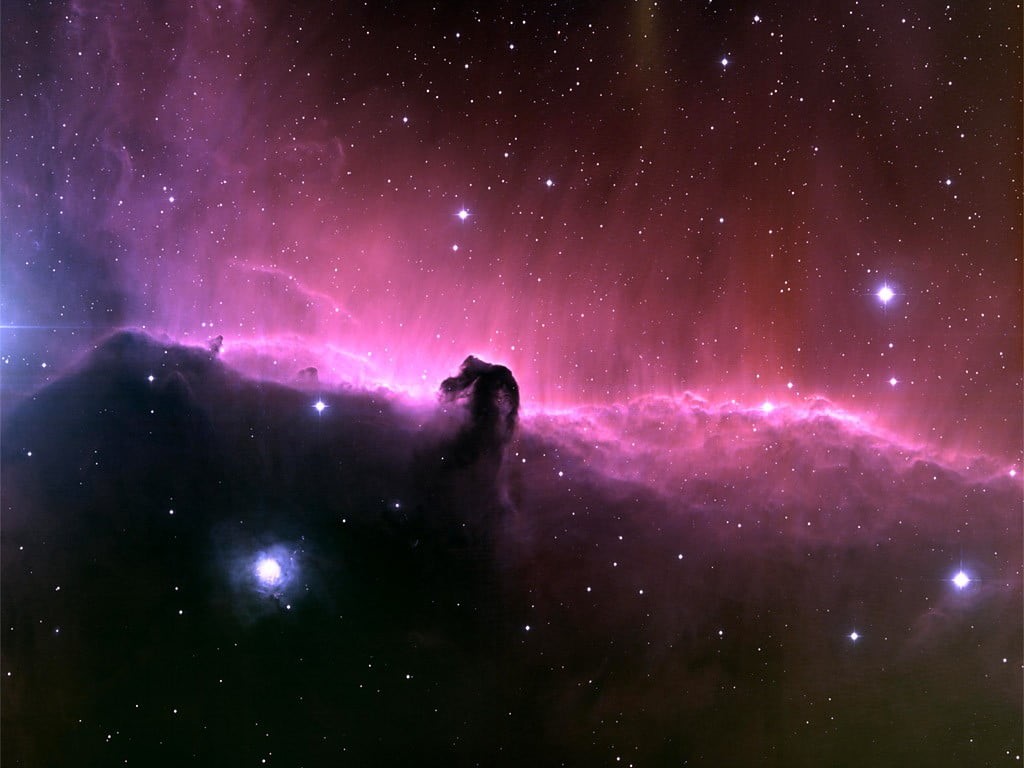 purple, star field, illuminated, star - space, black, 480P, night, milky, space, outdoors, Horsehead Nebula, luminosity, science, galaxy, sky, way, bright, HD Wallpaper