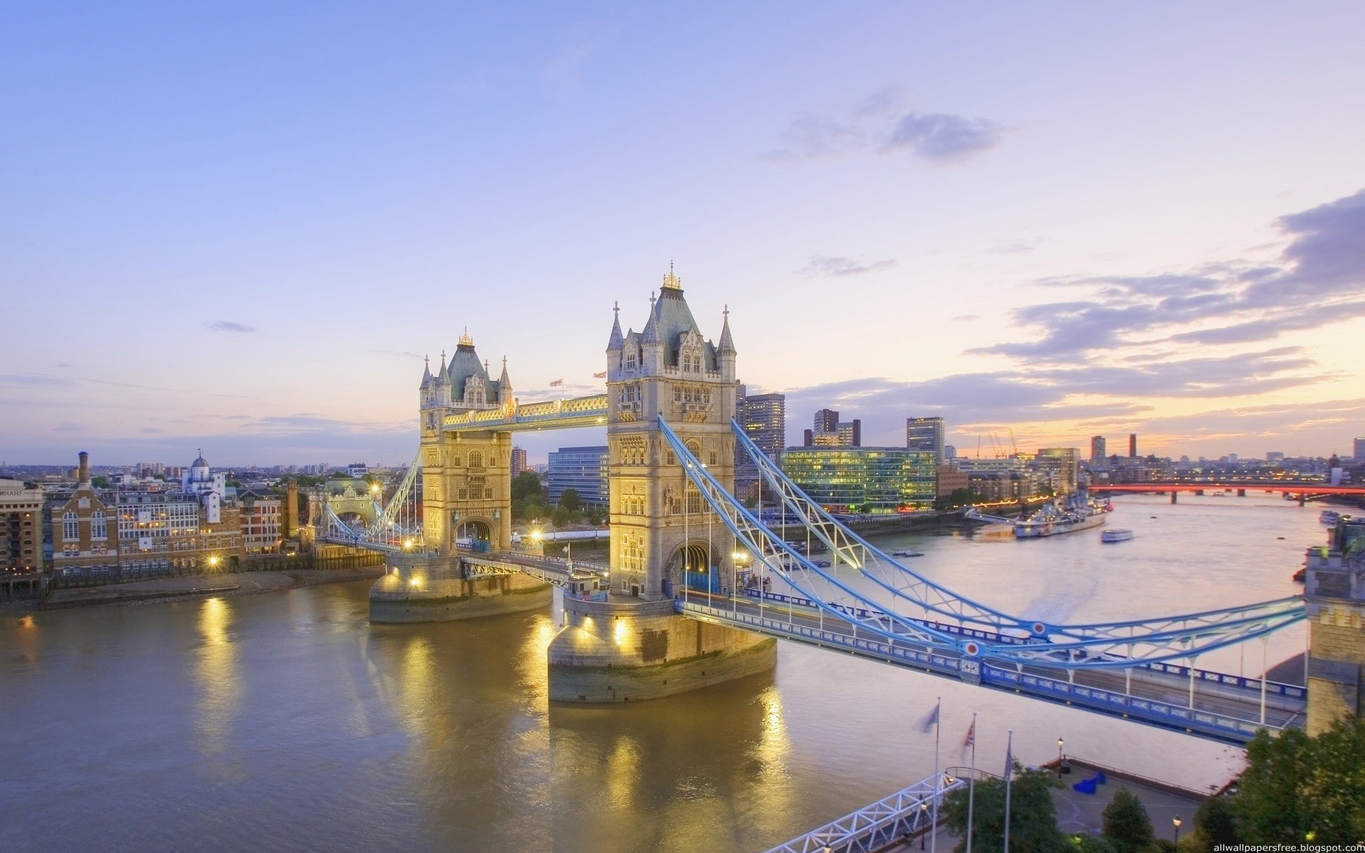 bridge, 1080P, Tower Bridge, London, HD Wallpaper