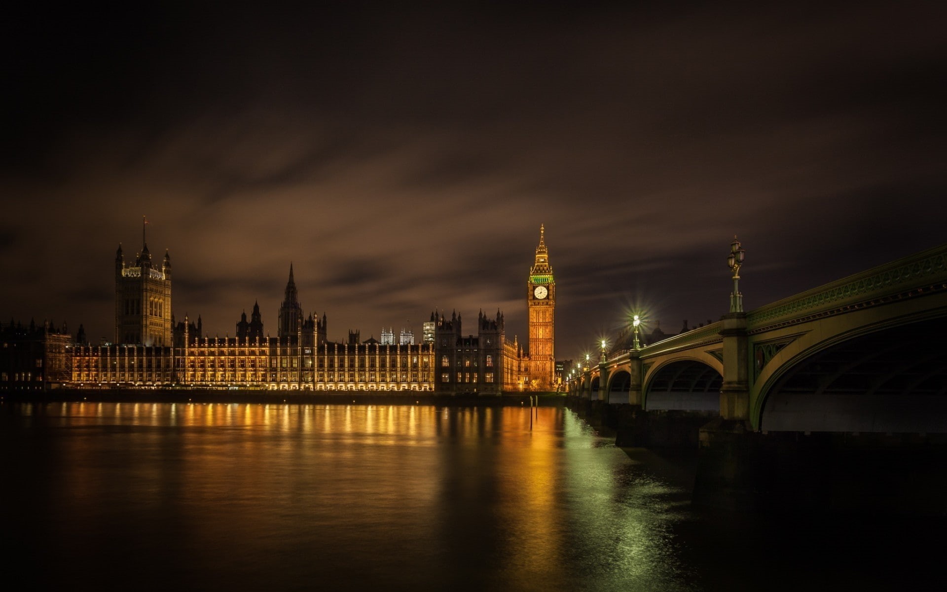 thames, palace, 1080P, Westminster, london, big ben, HD Wallpaper