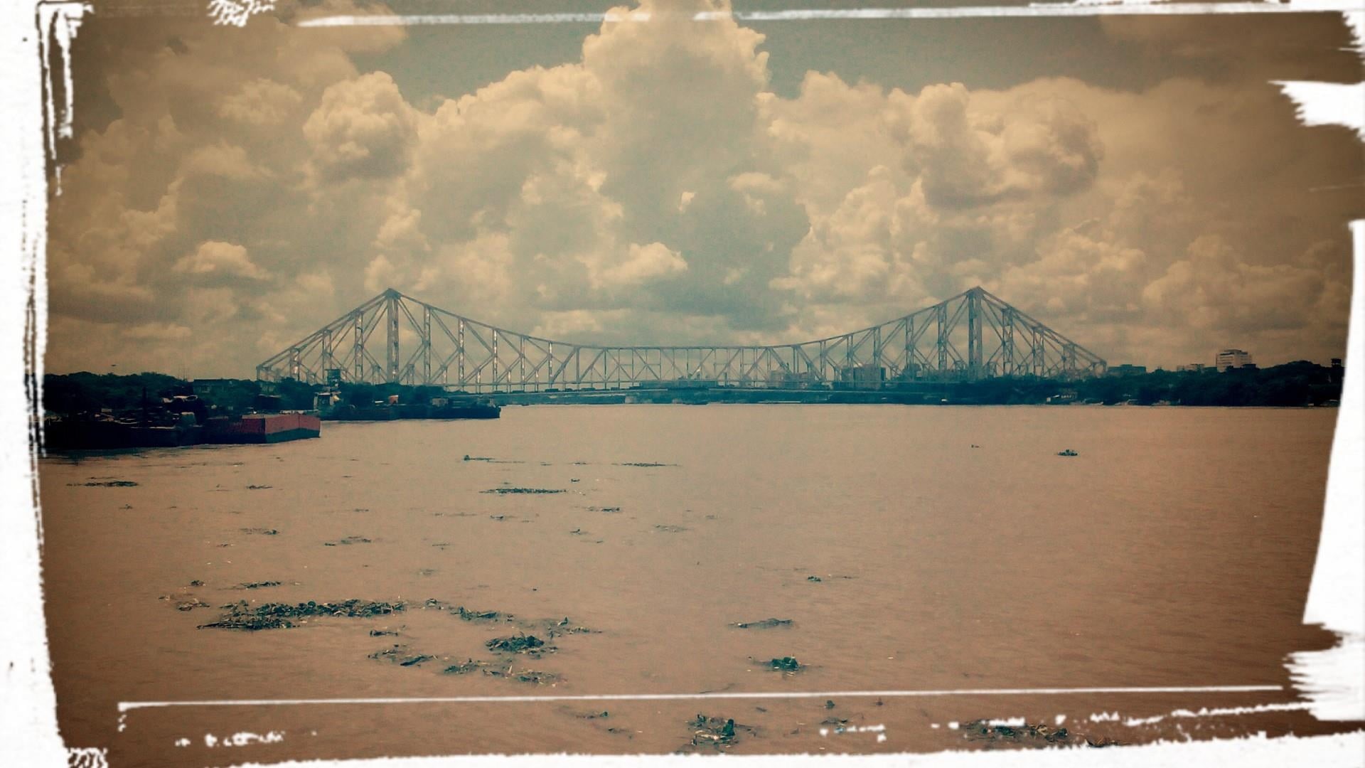 water, cloud - sky, day, no people, connection, sailboat, travel, transportation, city, sky, nautical vessel, transfer print, bridge, 1080P, auto post production filter, HD Wallpaper