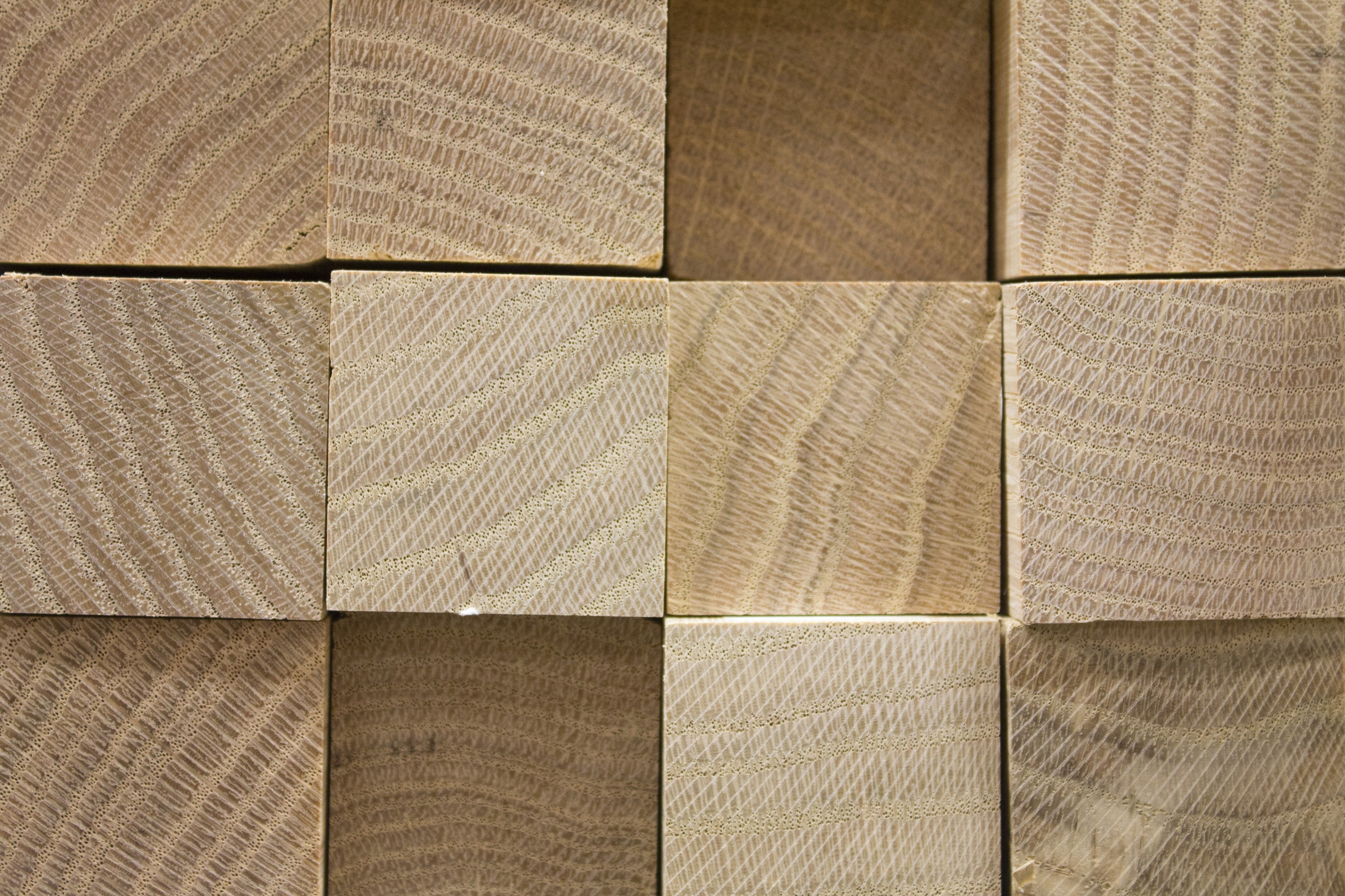 square shape, textured, plank, material, full frame, lumber, grain, pile, lumbers, timber, construction, pattern, 4x4, brown, wooden, shape, structure, HD Wallpaper