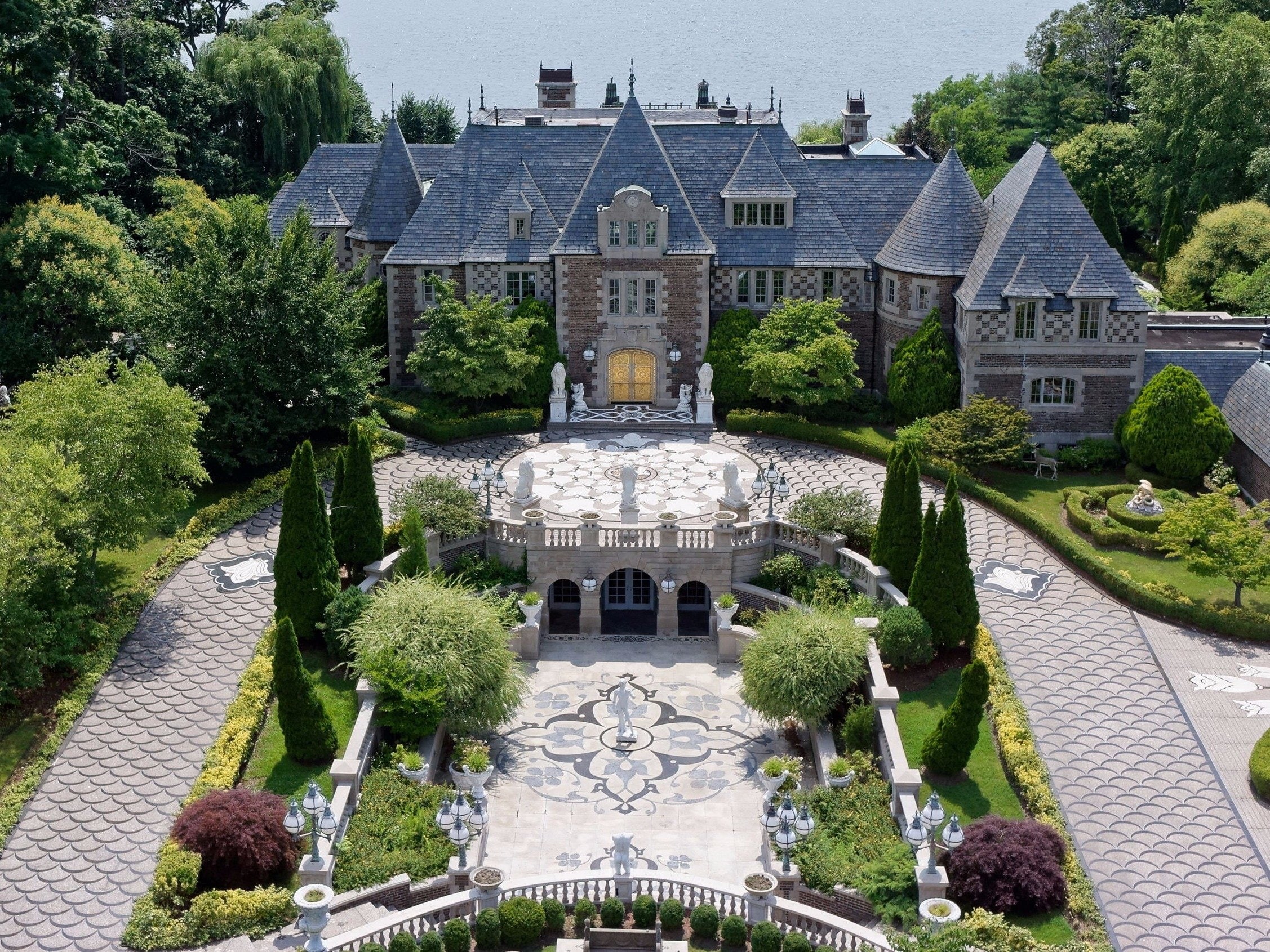 building, 1080P, house, luxury, design, mansion, architecture, HD Wallpaper