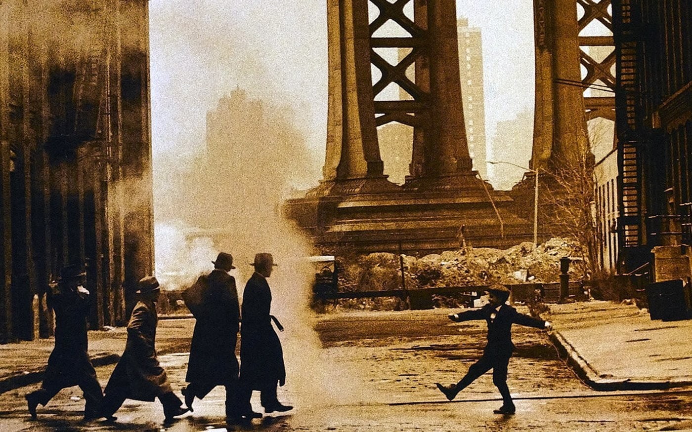 building, real people, city, sepia, Sergio Leone, leisure activity, movies, group of people, people, 720P, full length, architecture, architectural column, HD Wallpaper