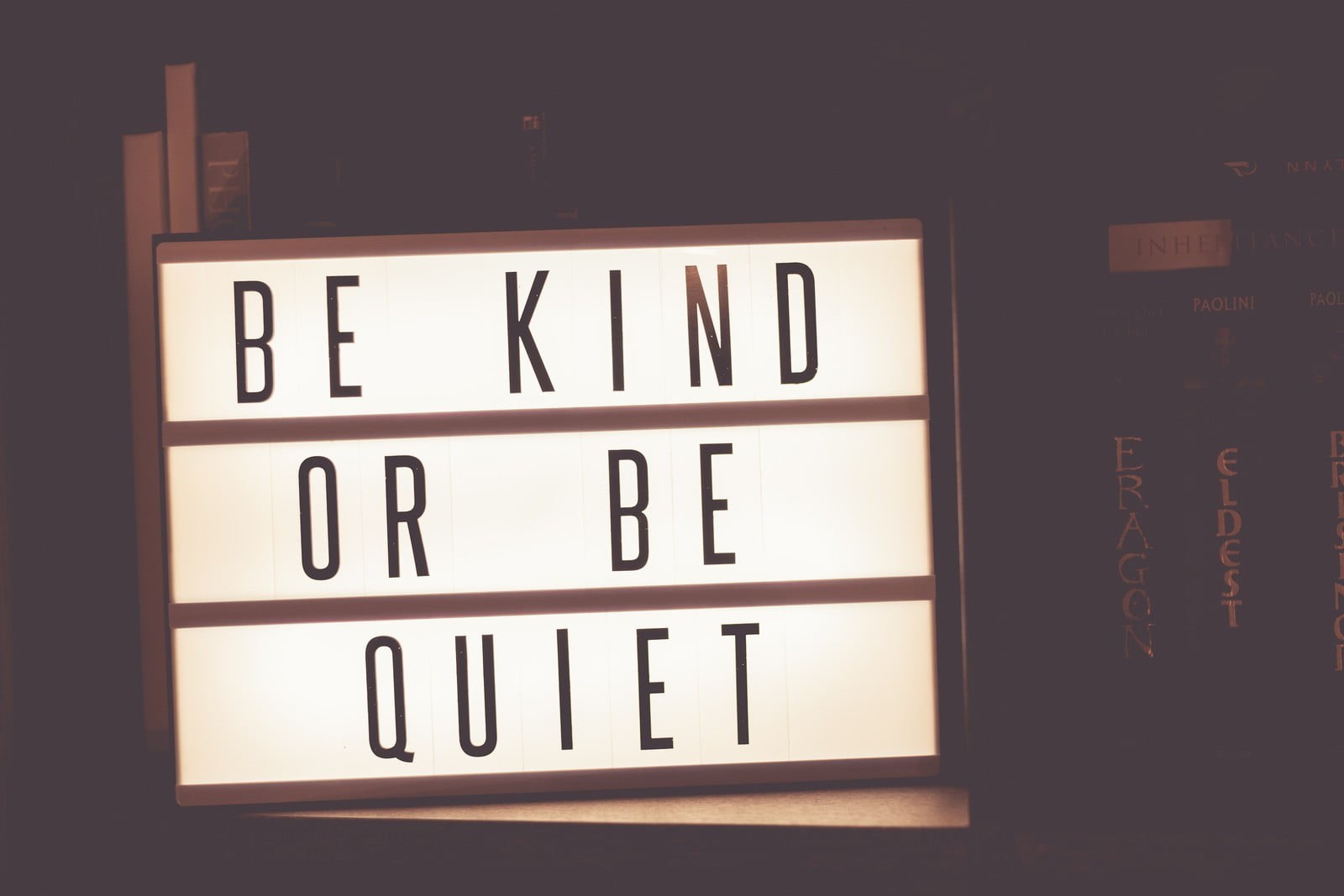 single word, quiet, typography, indoors, close-up, wood - material, dark, communication, alphabet, black color, kind, wall - building feature, text, signage, HD Wallpaper