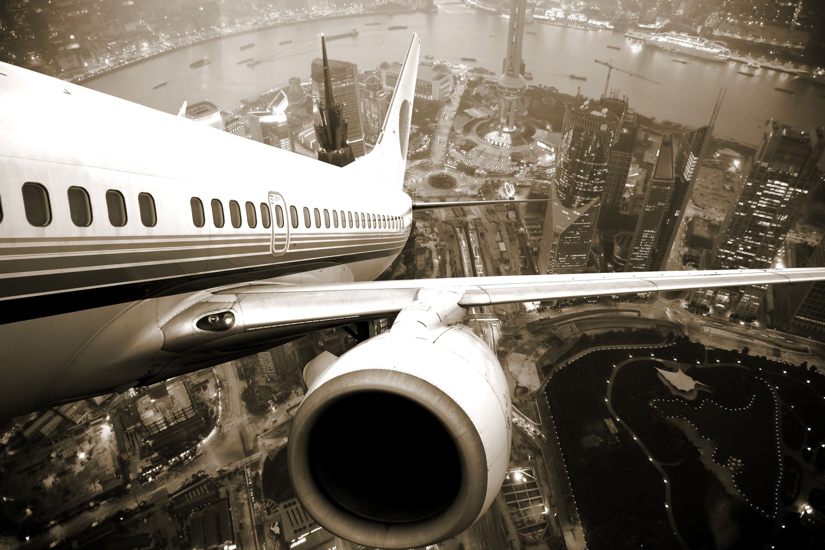 motor vehicle, white, travel, car, air vehicle, transparent, architecture, transportation, aircraft, planes, land vehicle, jet engine, cityscape, stationary, HD Wallpaper