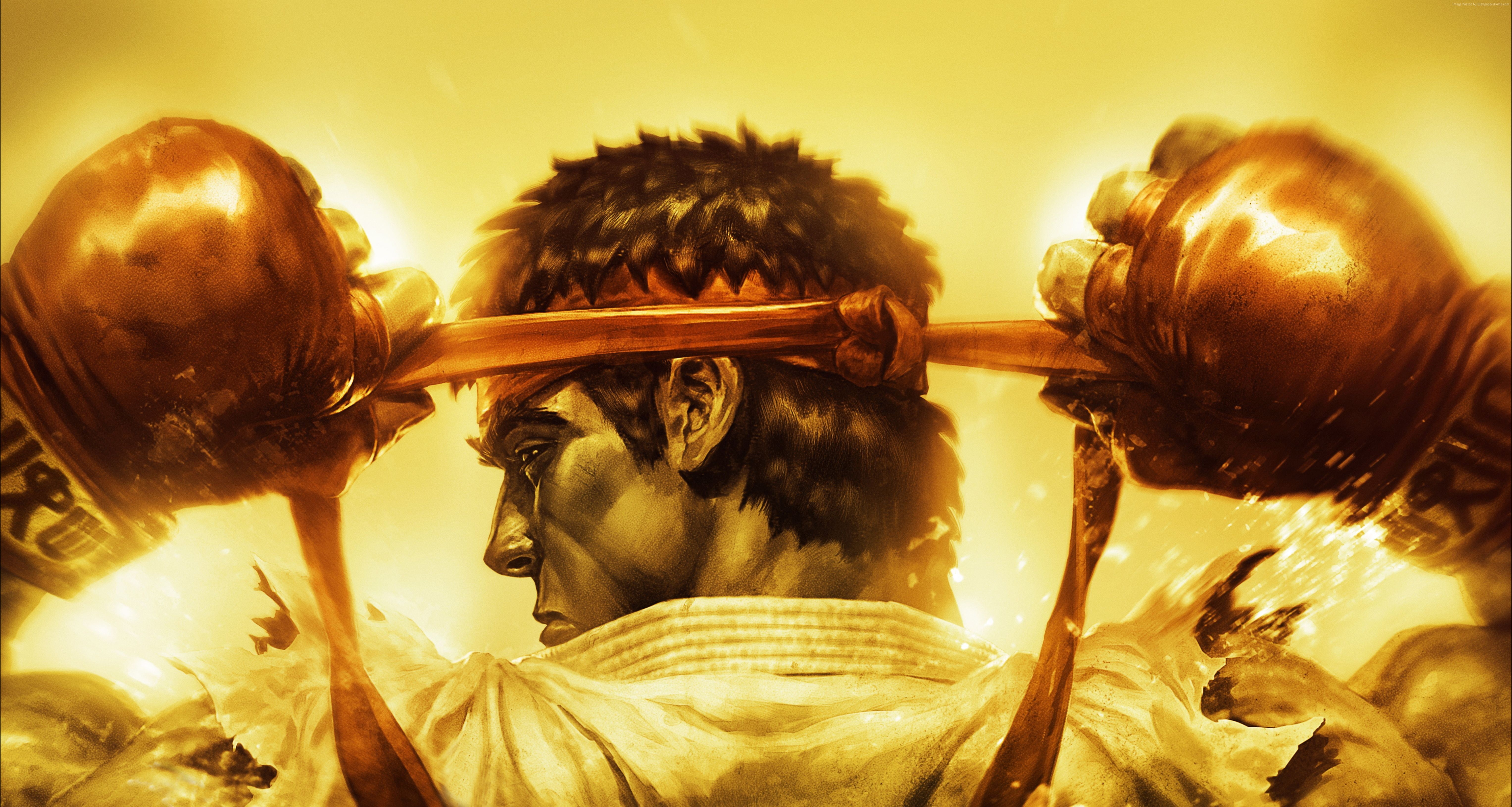 5K, screenshot, Street Fighter V, Best Games 2016, game, fighting, Best Fighting Games 2015, SF 5, Best Games 2015, gameplay, review, HD Wallpaper