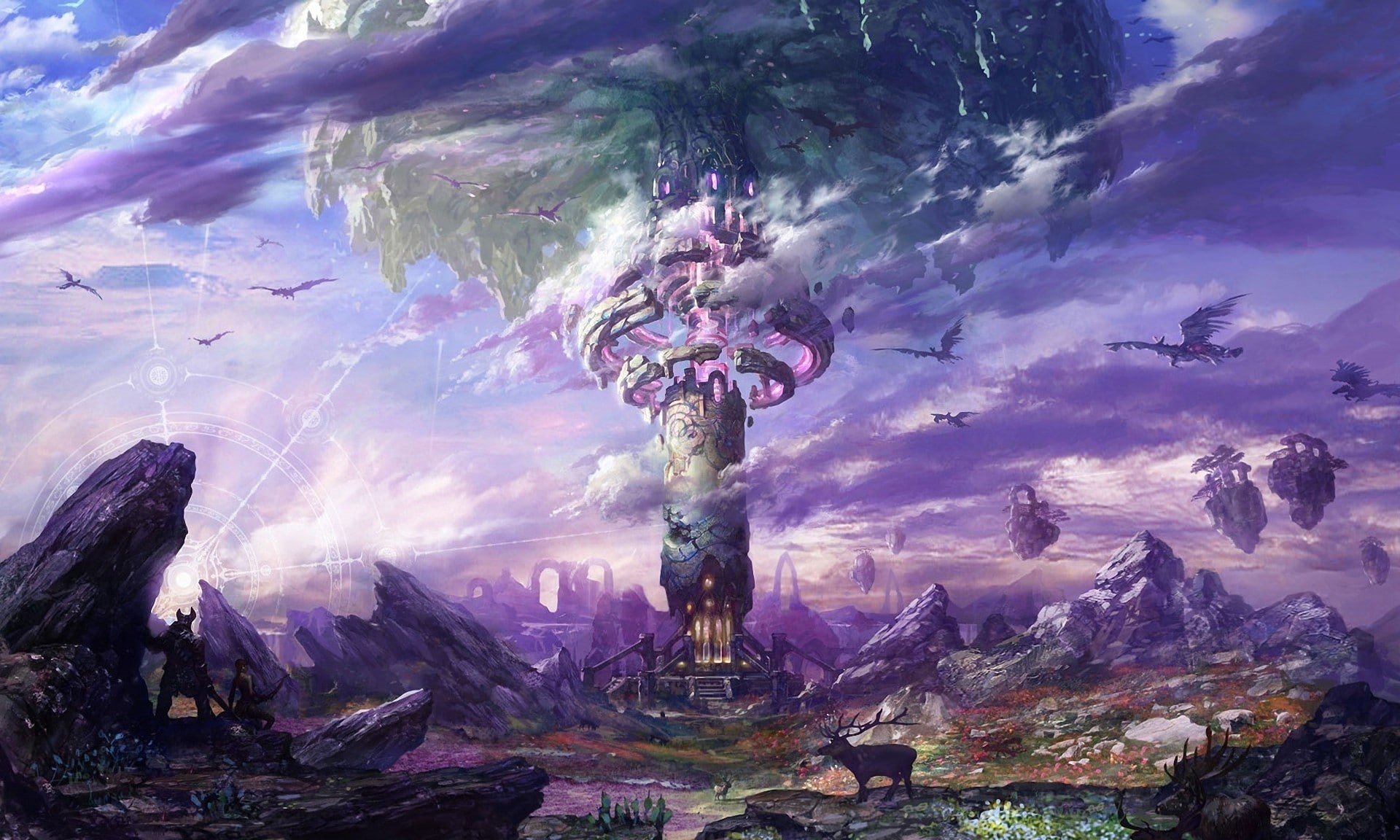 video games, 1080P, digital art, Tera online, HD Wallpaper