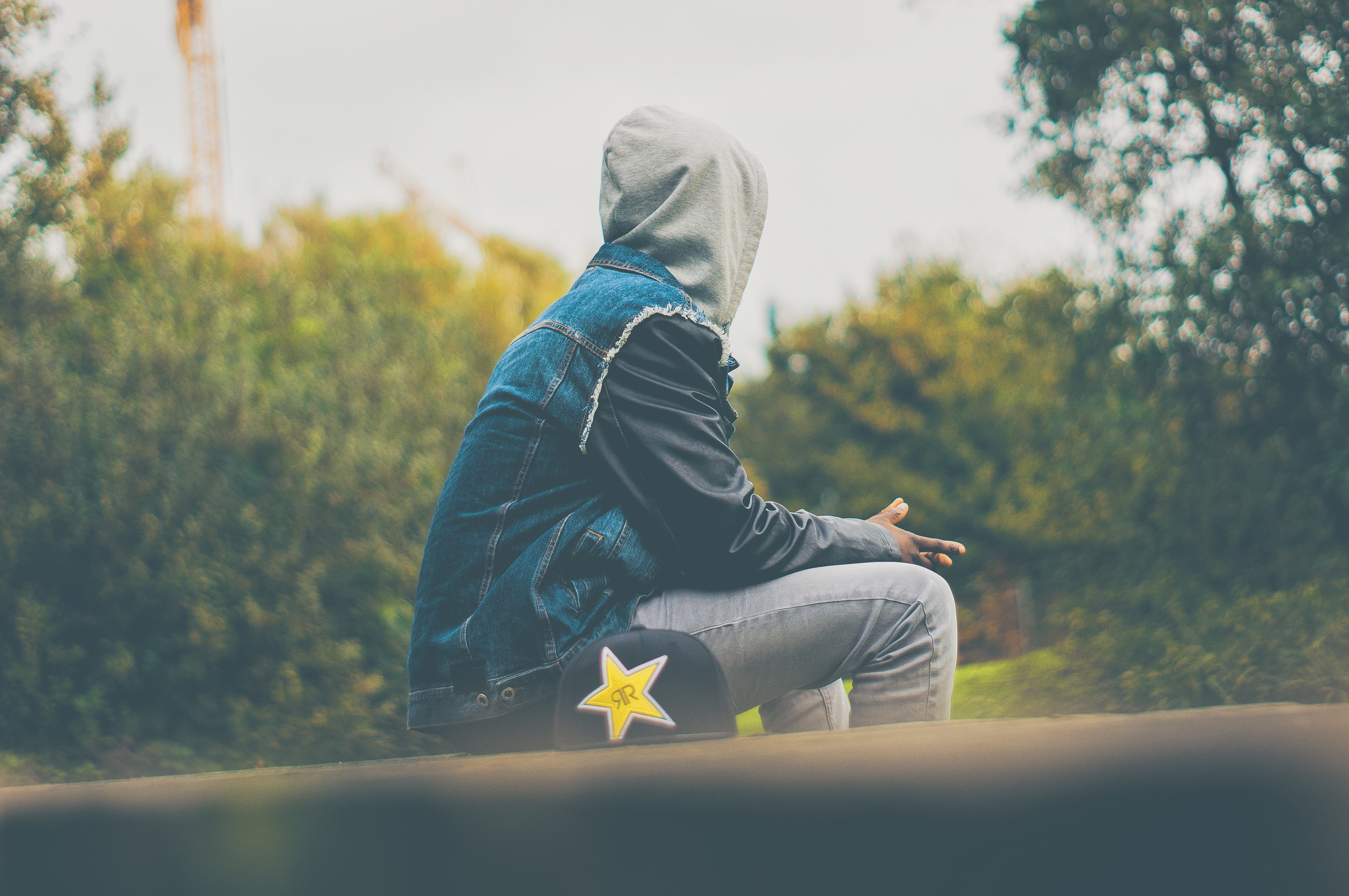 men, boys, clothing, man, people, plant, near, tree, nature, one person, trees, leisure activity, hood, hood - clothing, bushes, males, cap, child, outdoor, HD Wallpaper